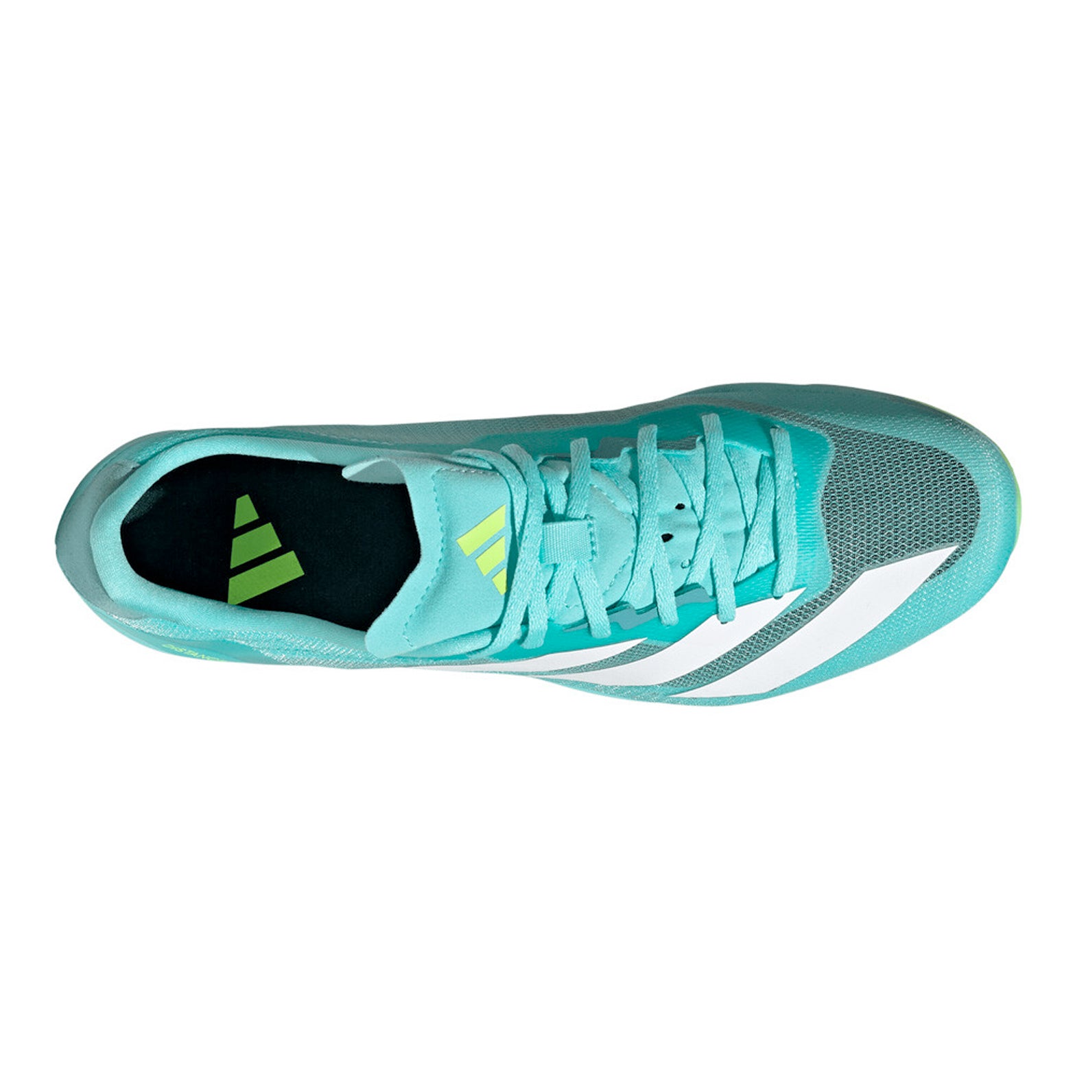 Distancestar Running Spikes Flash Aqua / Cloud White / Lucid Lemon - Achilles Heel
