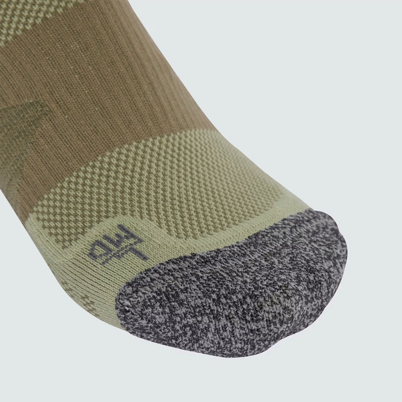 H.Koumori Socks Olive Strata / Tent Green / Reflective Silver - Achilles Heel