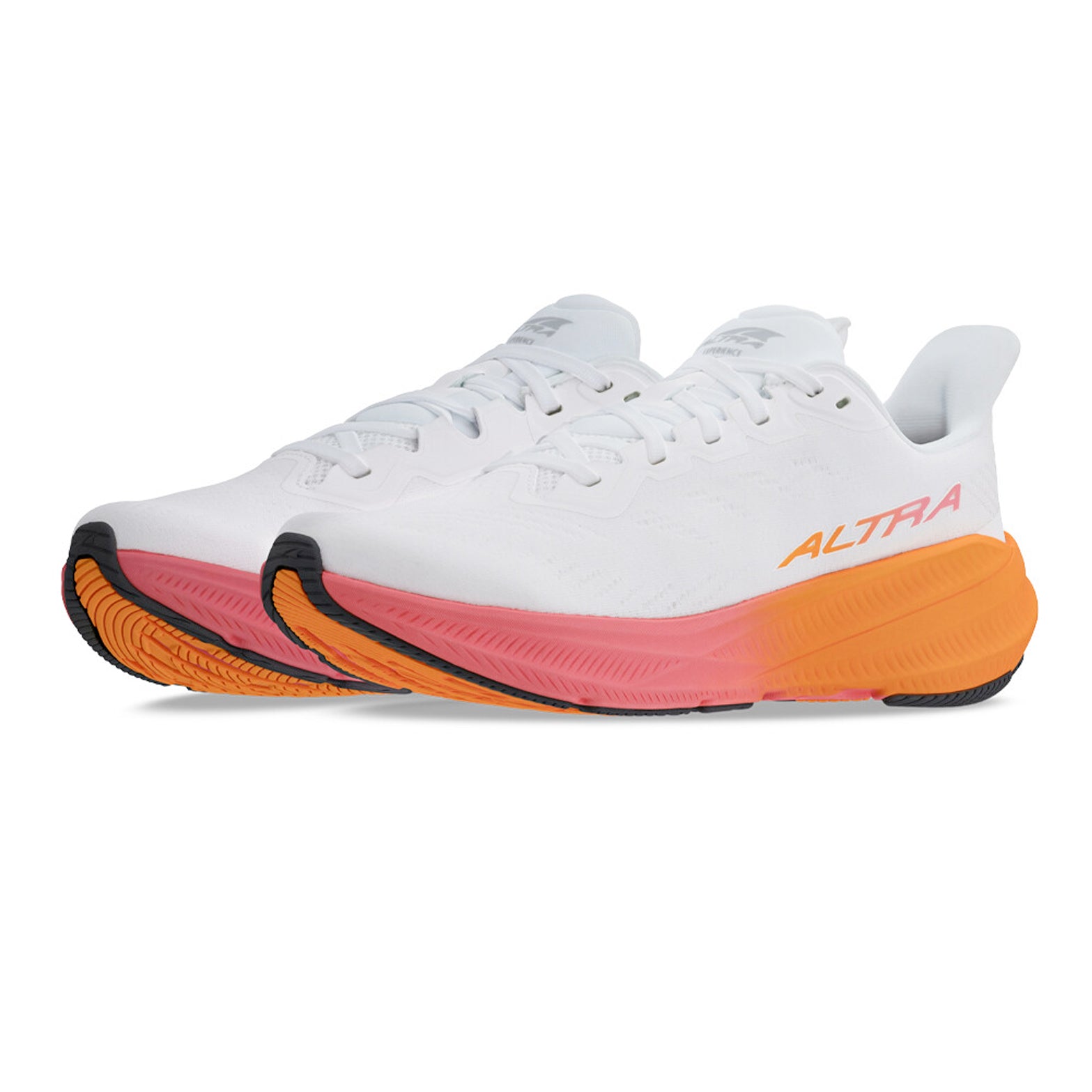 Women's Experience Flow 2 Running Shoes White / Orange - Achilles Heel