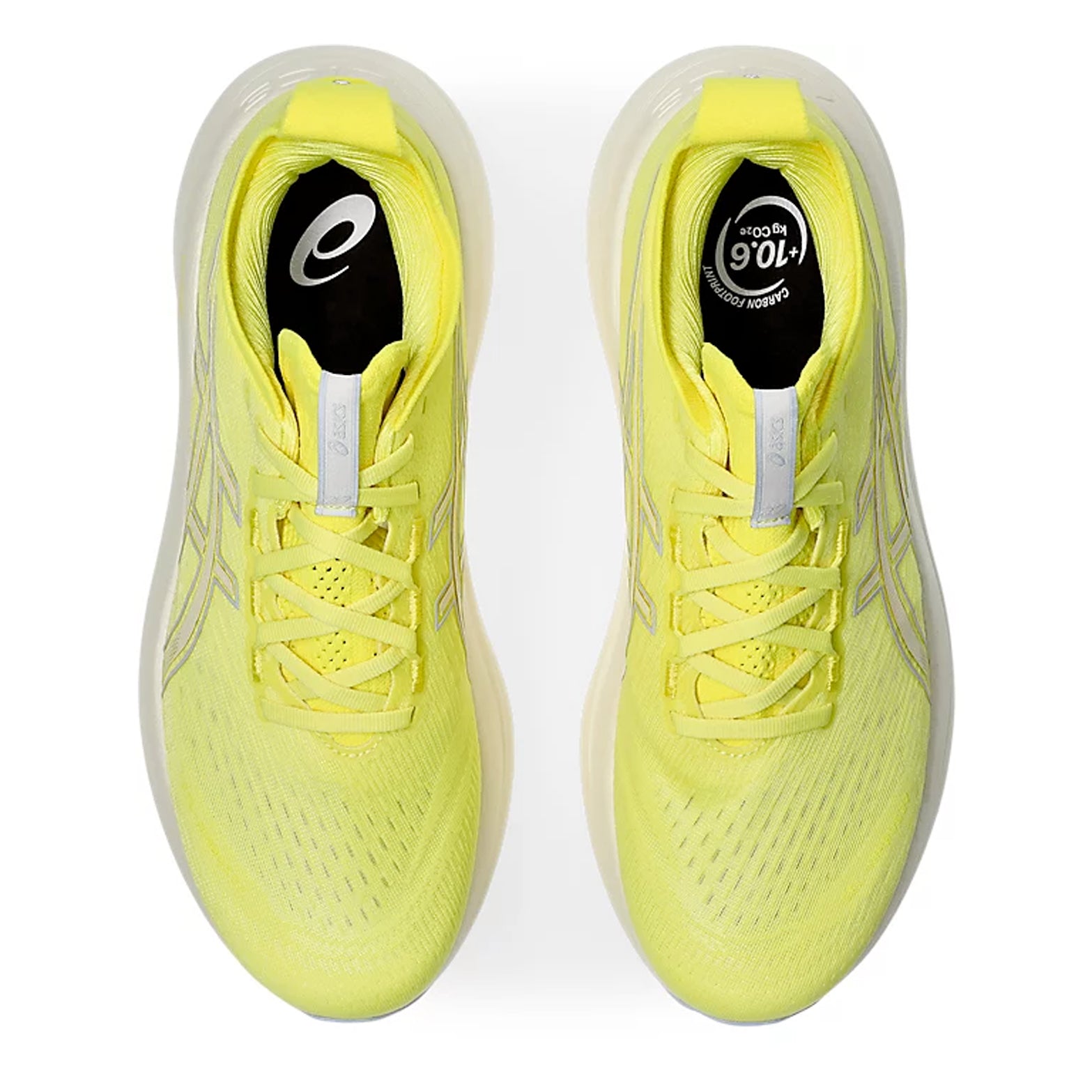 Men's Gel-Nimbus 27 Running Shoes Citron / Cream - Achilles Heel