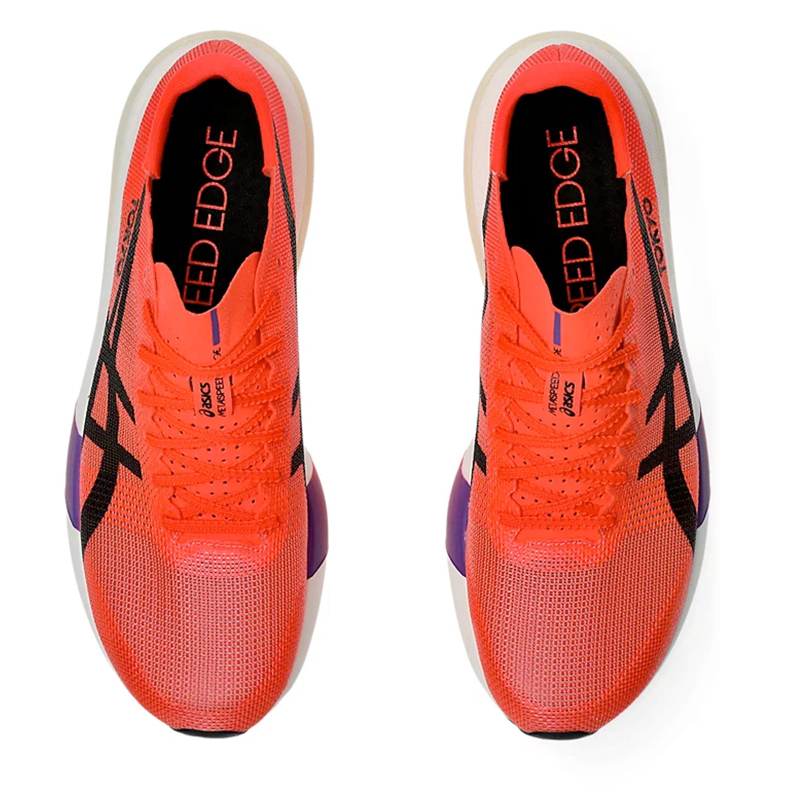Metaspeed Edge Tokyo Running Shoes Flash Red / Black - Achilles Heel