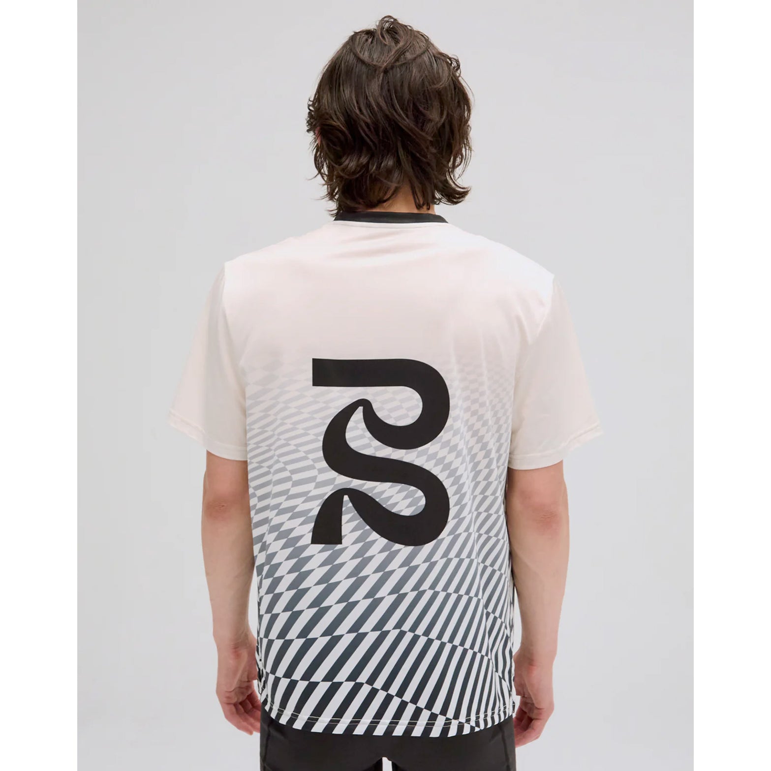 Men's Drift Mosaic Performance Tee Chalk / Black - Achilles Heel