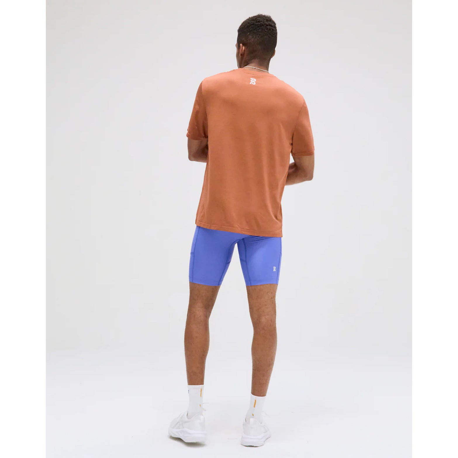 Men's MicroMesh Run Tee Rust - Achilles Heel