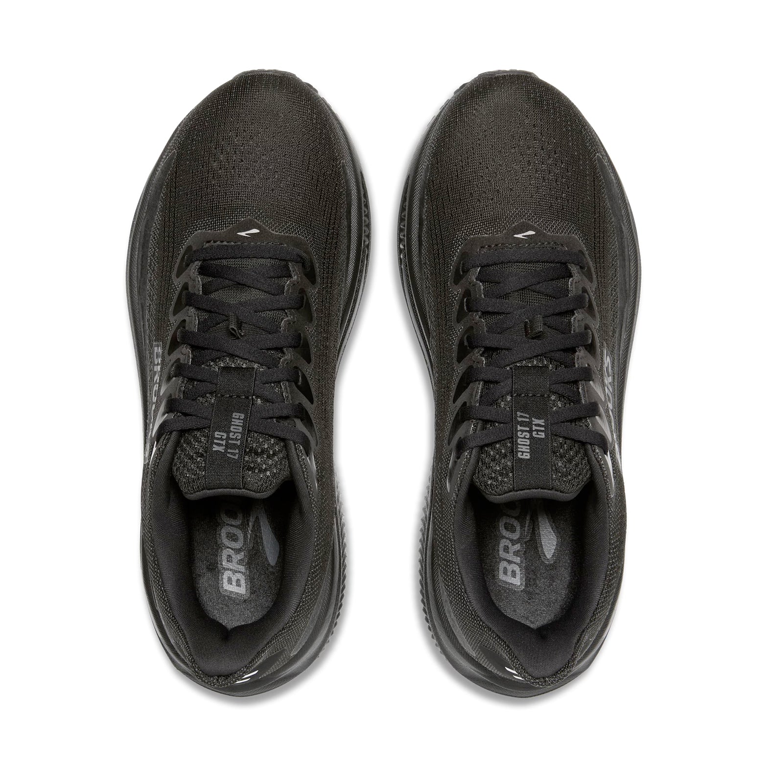Men's Ghost 17 GORE-TEX Running Shoes Black / Black / Ebony
