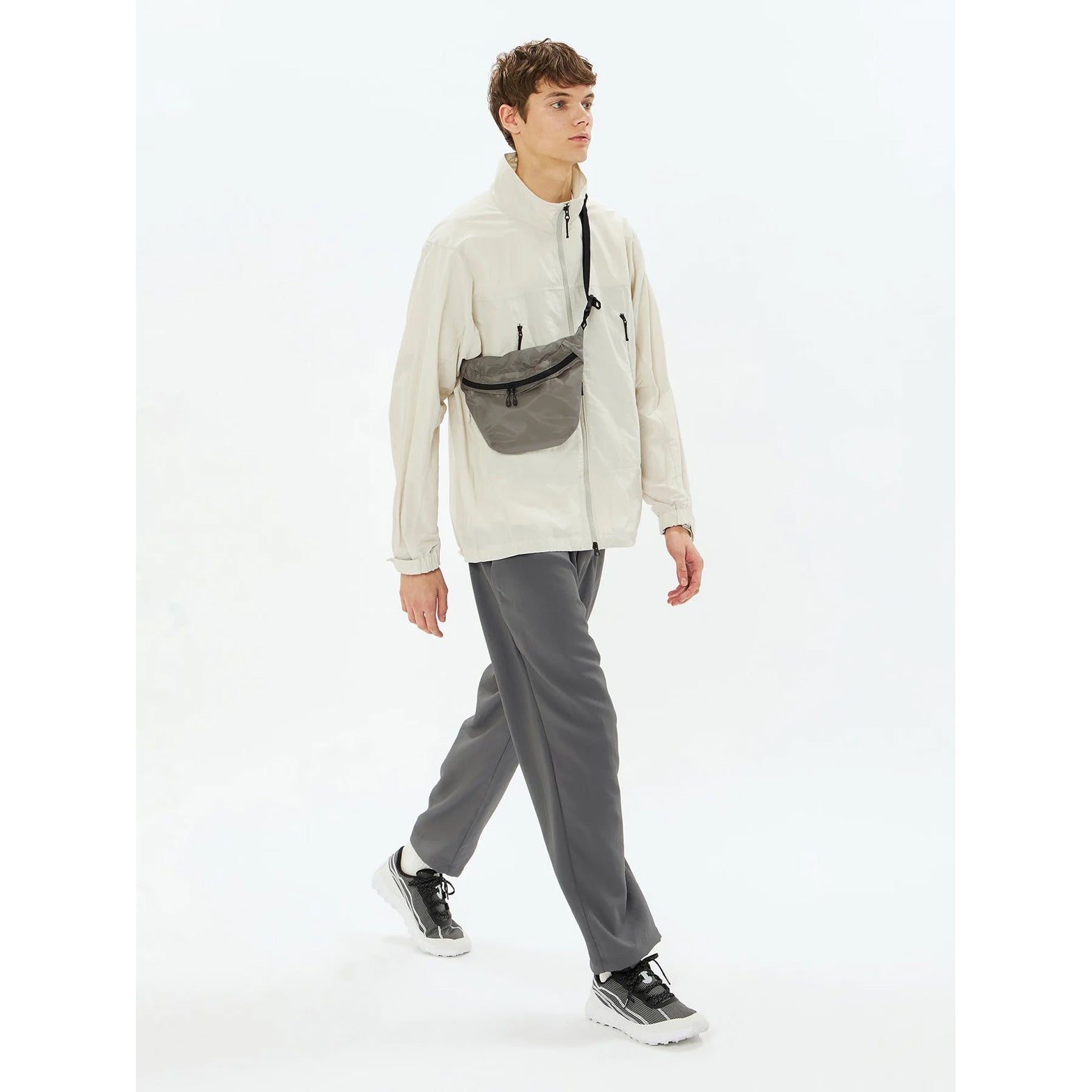 CORDURA Rip-stop Sacoche Bag Charcoal Grey