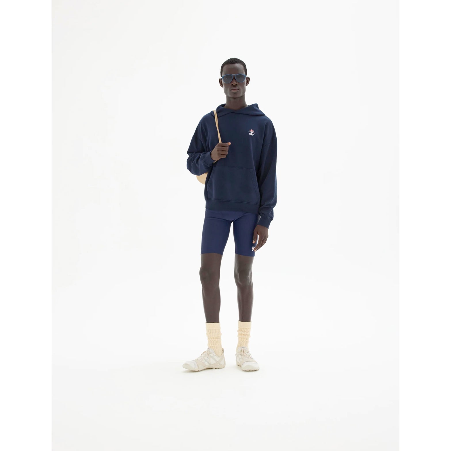 California Cotton Hoodie Chakra Navy - Achilles Heel
