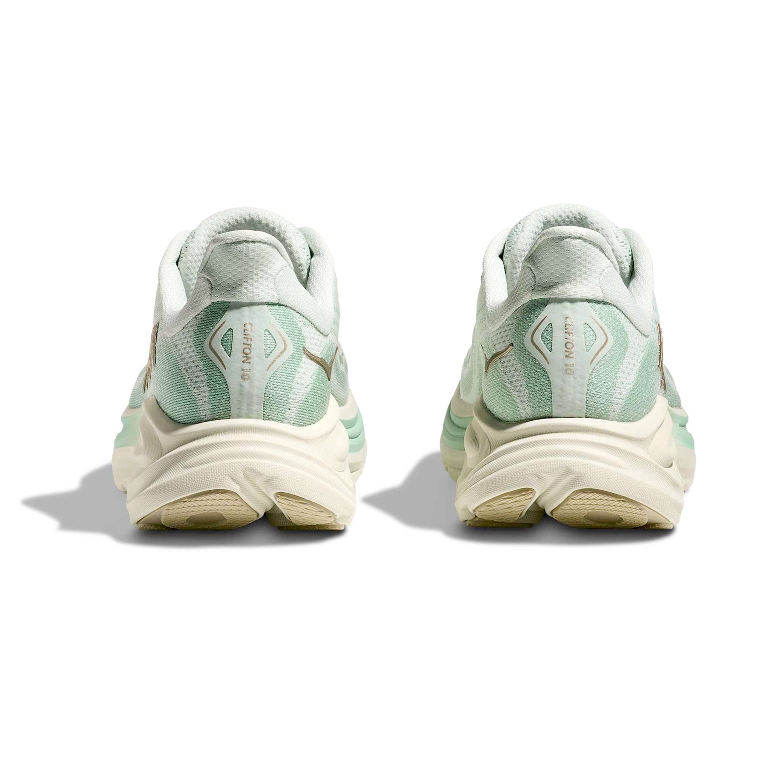 Women's Clifton 10 Running Shoes Sea Glass / Jadeite - Achilles Heel