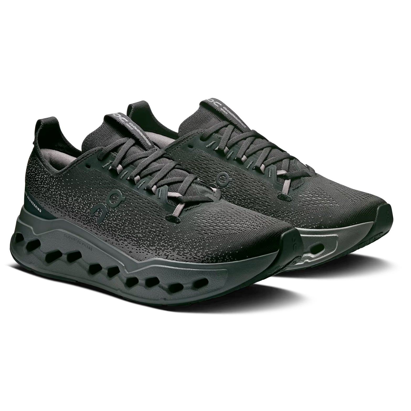 Men's Cloudsurfer Max Running Shoes Black / Eclipse - Achilles Heel