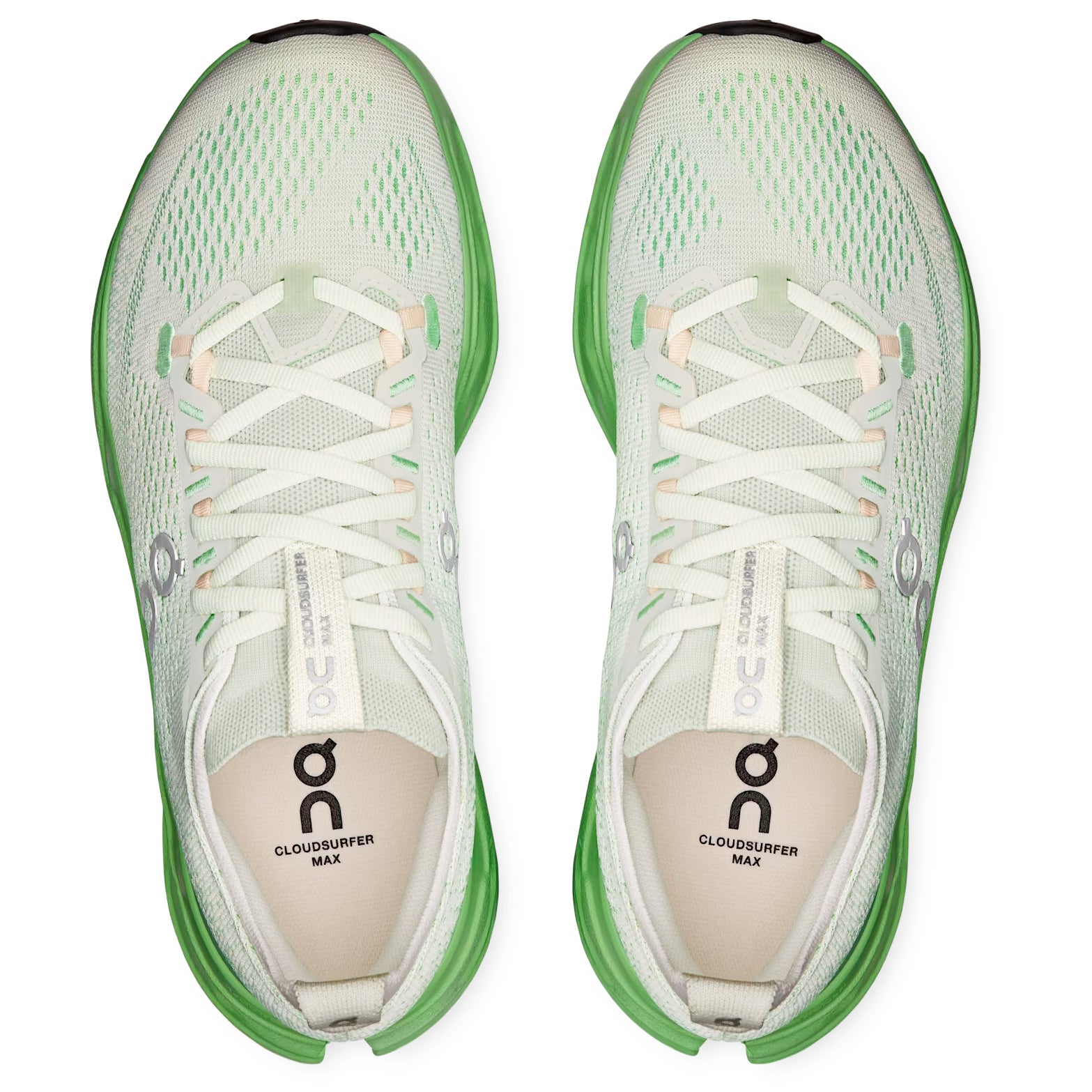 Women's Cloudsurfer Max Running Shoes Mineral / Honeydew - Achilles Heel