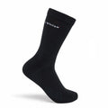 District Vision Cordura® Crew Socks in Black — product shot showing crew length silhouette, Cordura® yarn construction and black colourway detail