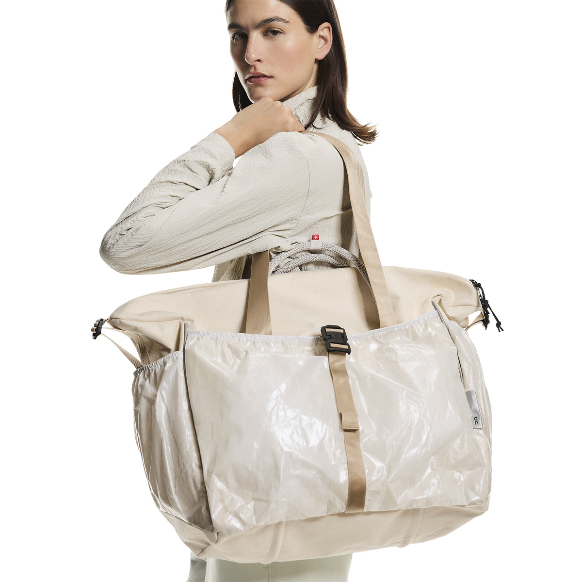 Court Pack 40L Sesame / White