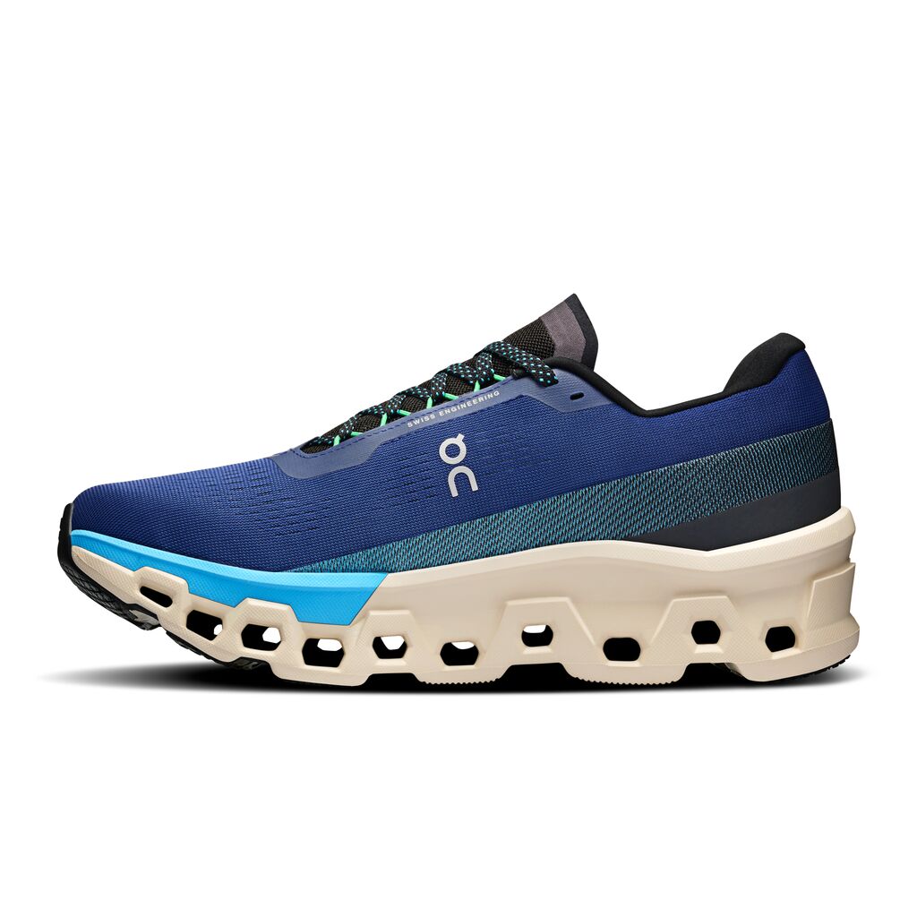 On Men's Cloudmonster 2 Running Shoes Tempest / Horizon - Achilles Heel