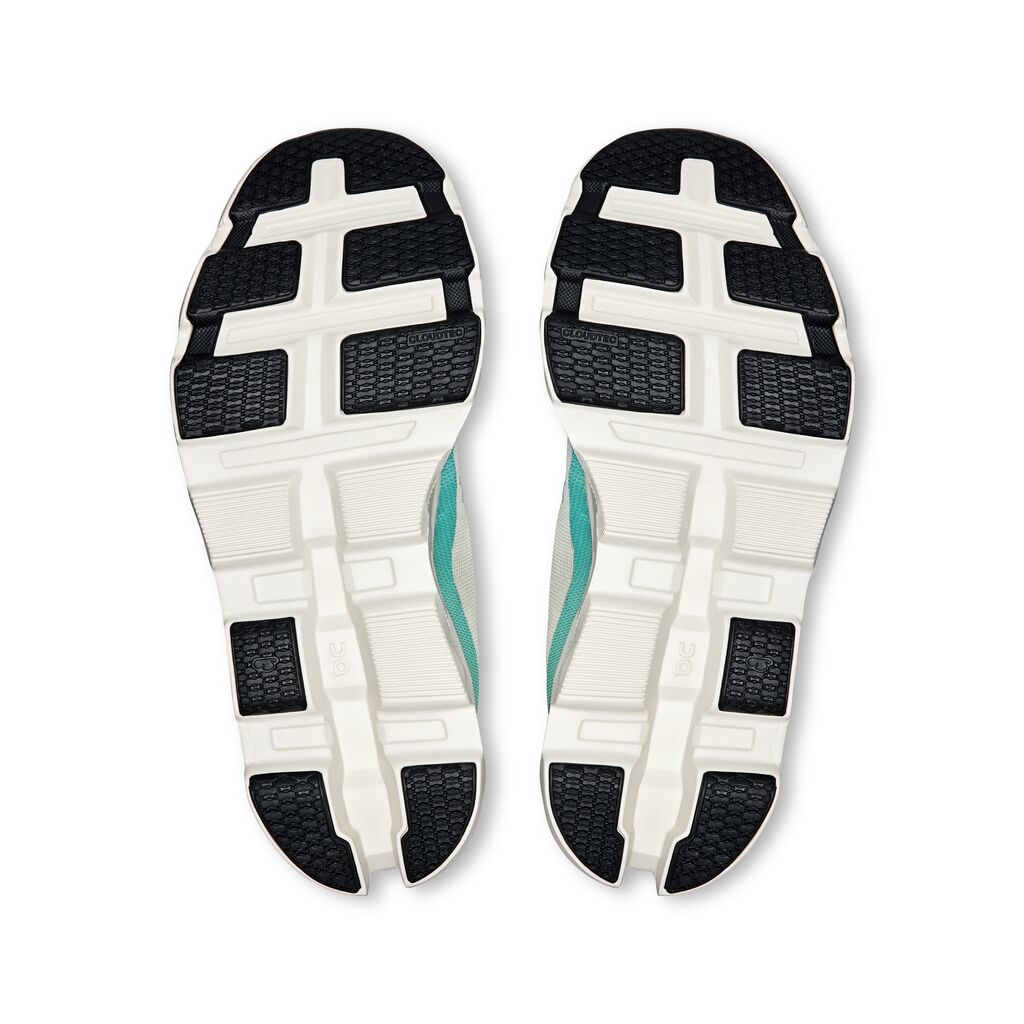 On Women's Cloudmonster 2 Running Shoes Cream / Horizon - Achilles Heel