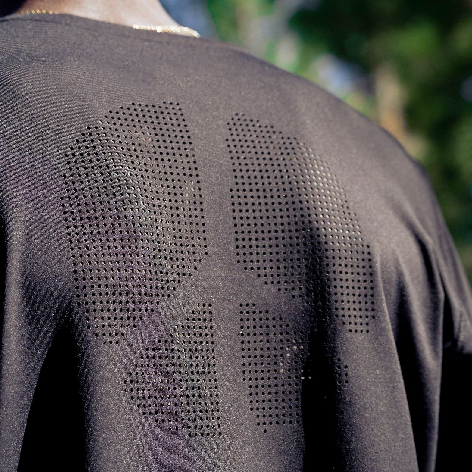 Men's Ultralight Aloe Top Black Wordmark - Achilles Heel