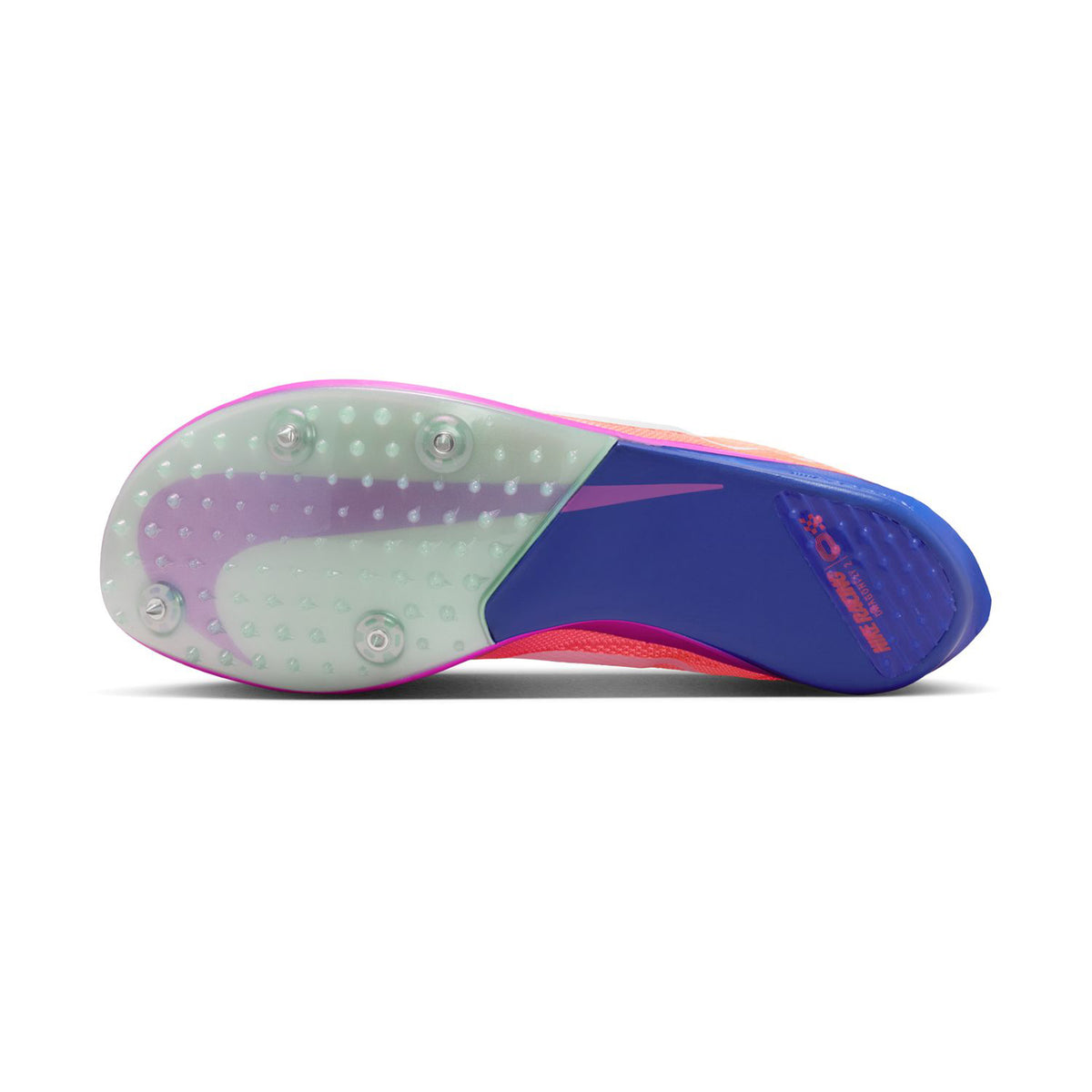 Dragonfly 2 RSG Running Spikes Bright Mango / Indigo Burst / White - Achilles Heel