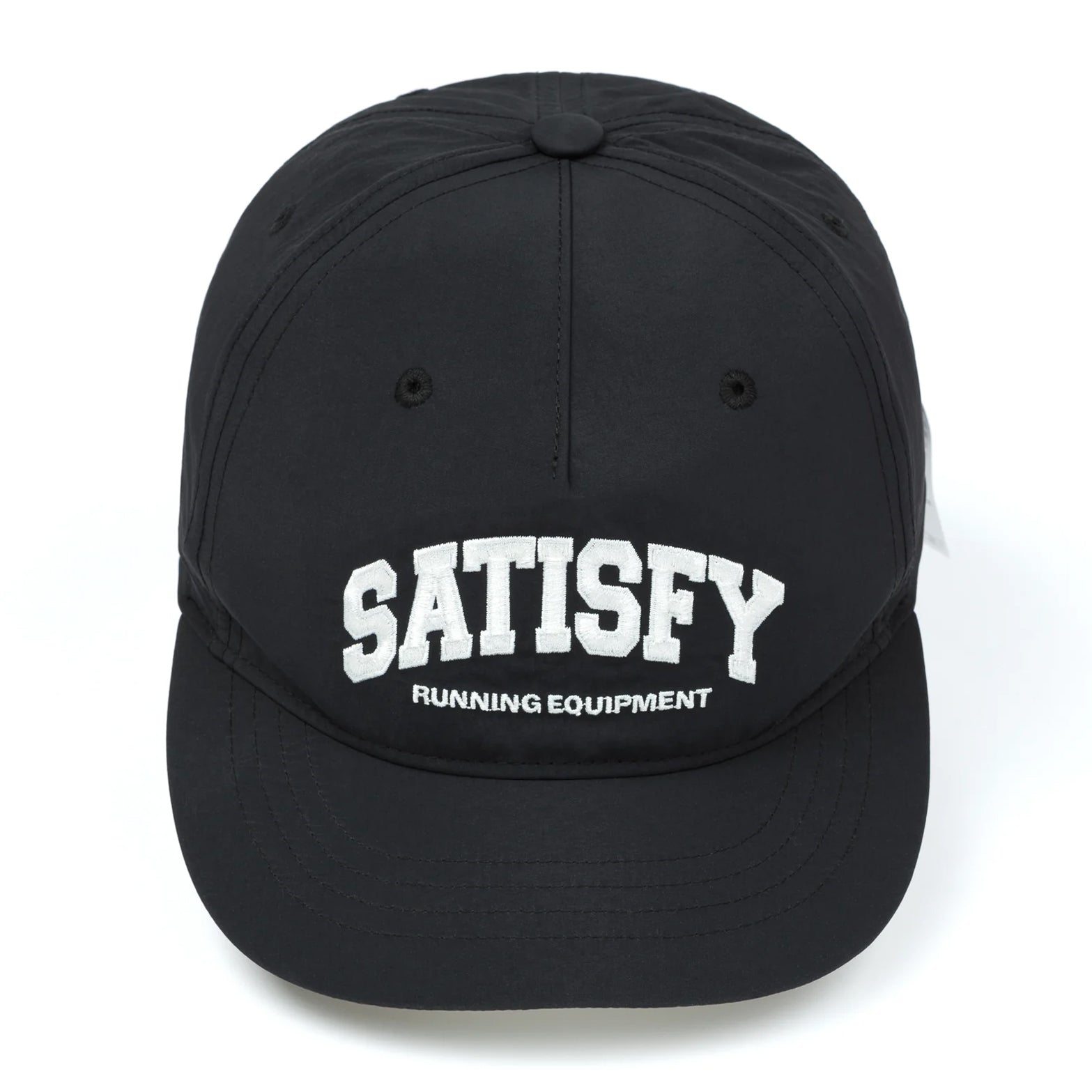 Satisfy FliteSilk 5 Panel Pinch Cap Black at Achilles Heel