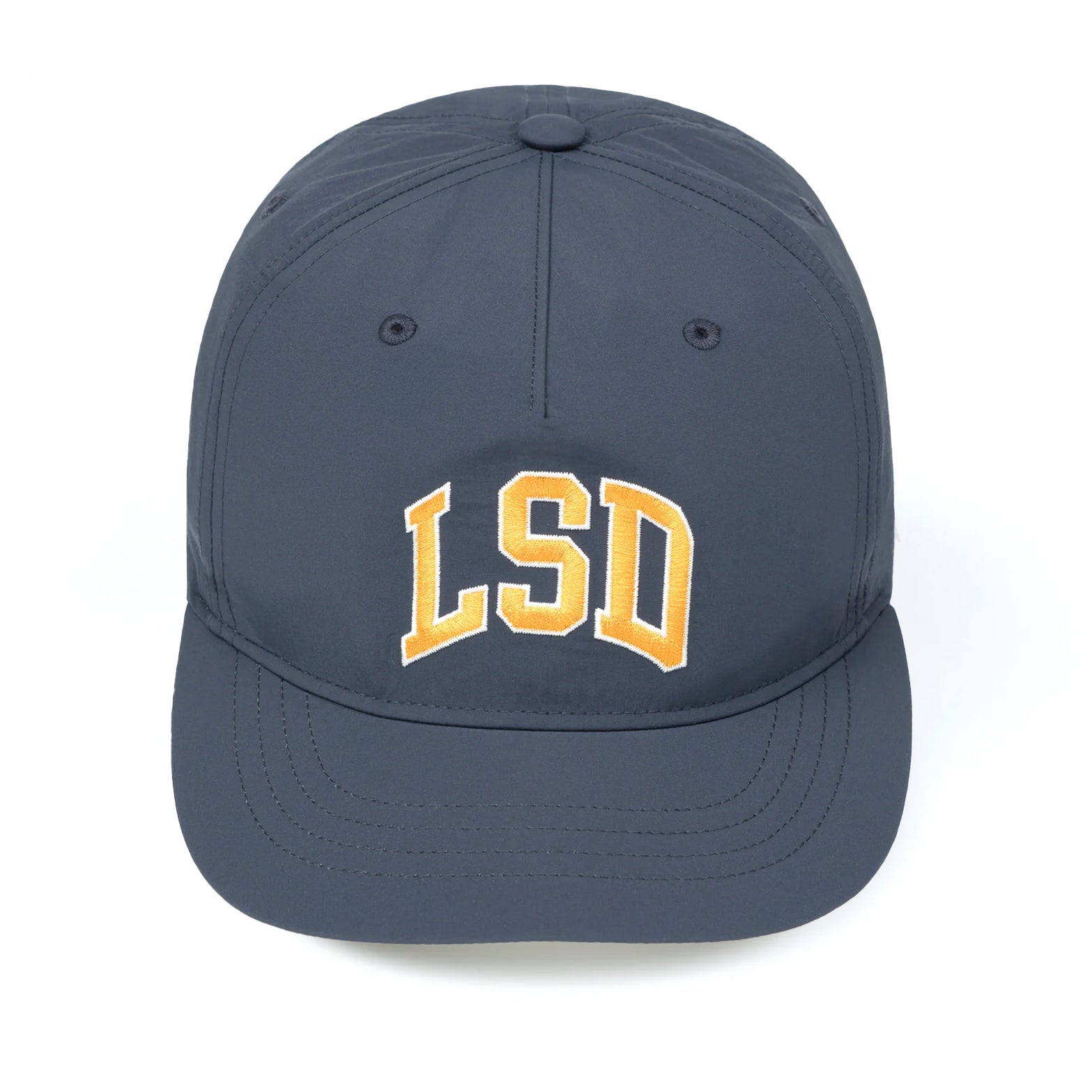 Satisfyrunning FliteSilk™ ネイビー キャップ Satisfy FliteSilk 5 Panel Pinch Cap LSD Navy at Achilles Heel