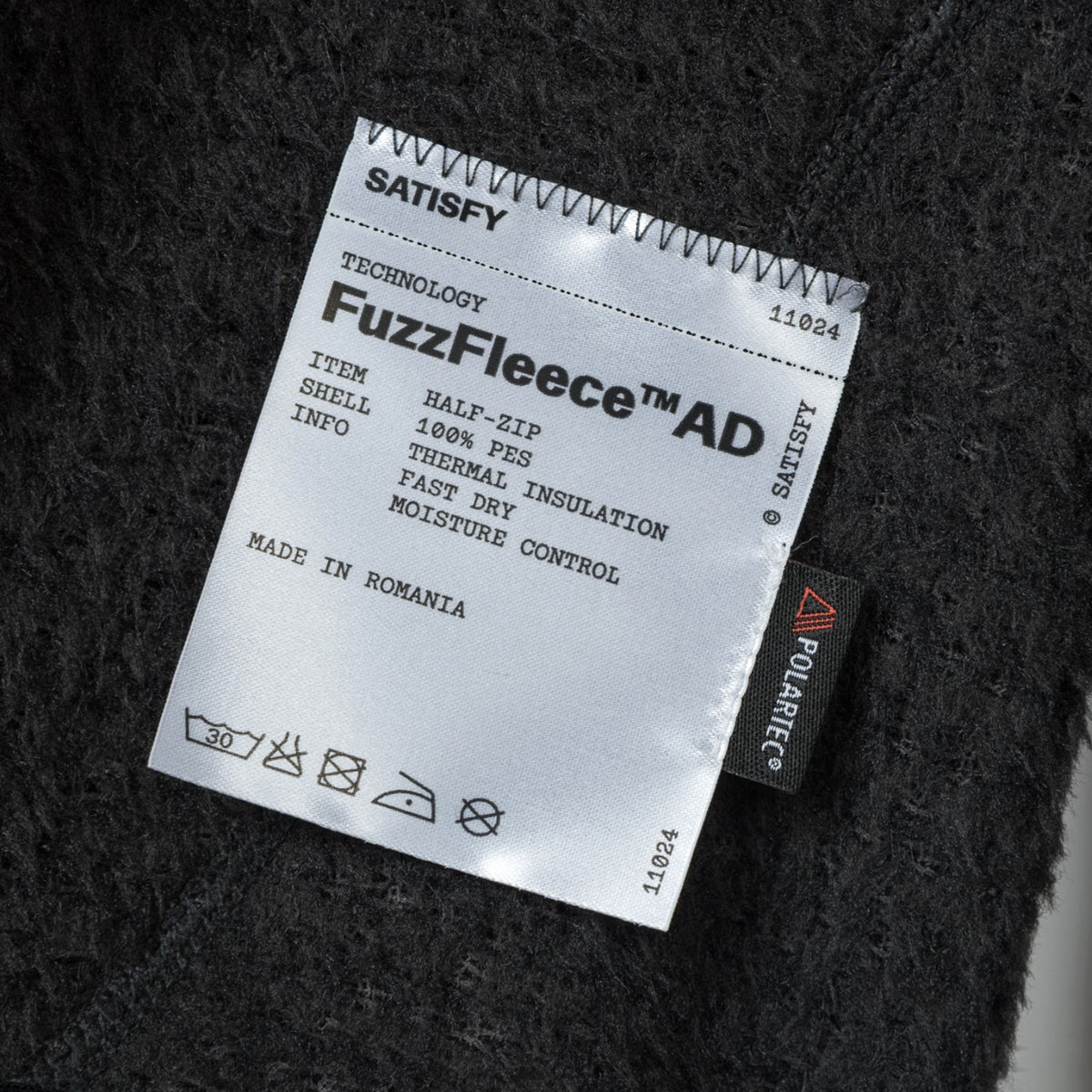 FuzzFleece AD Half Zip Phantom