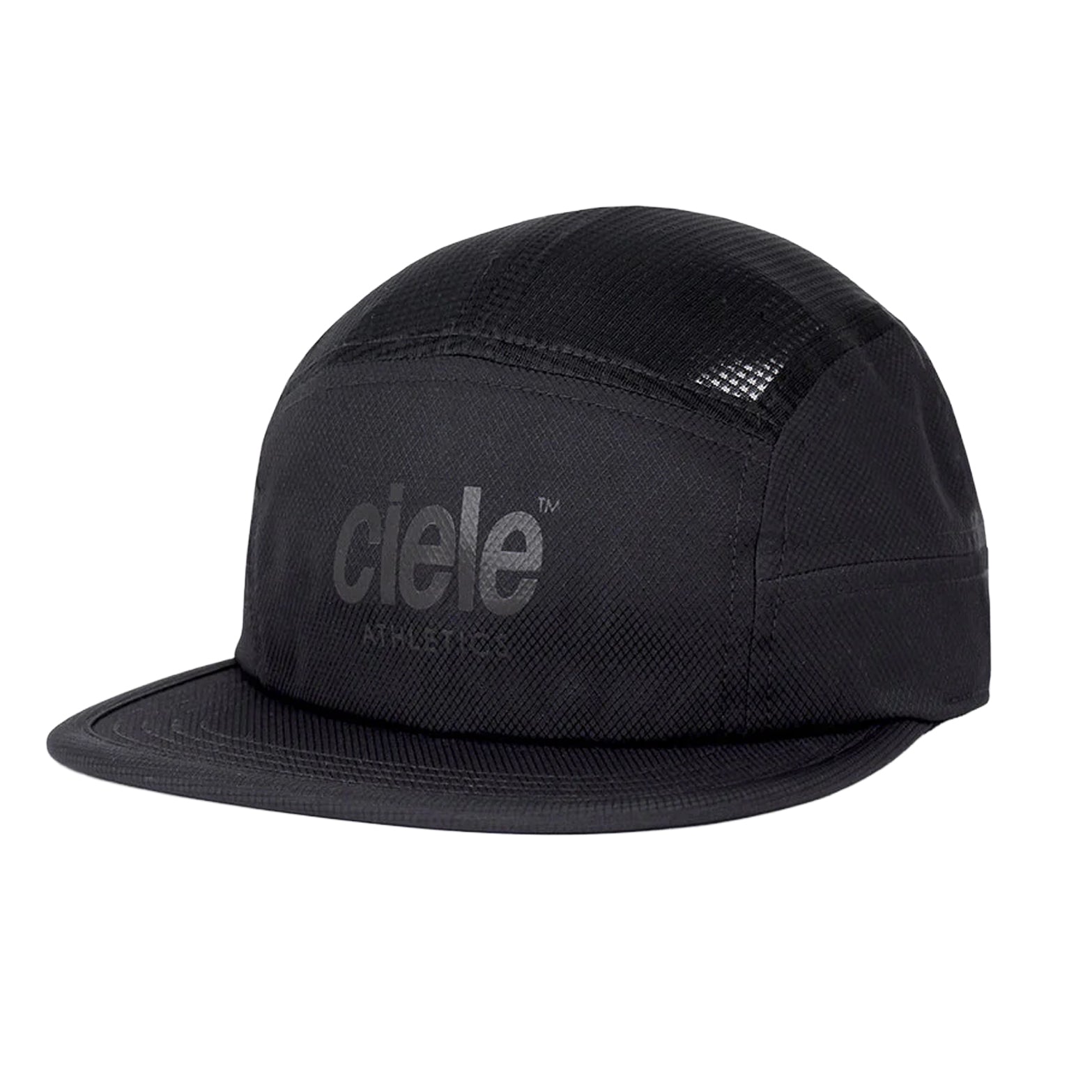 Ciele GOCap Classic Athletics Shadowcast front view showing reflective Athletics logo and 5-panel construction