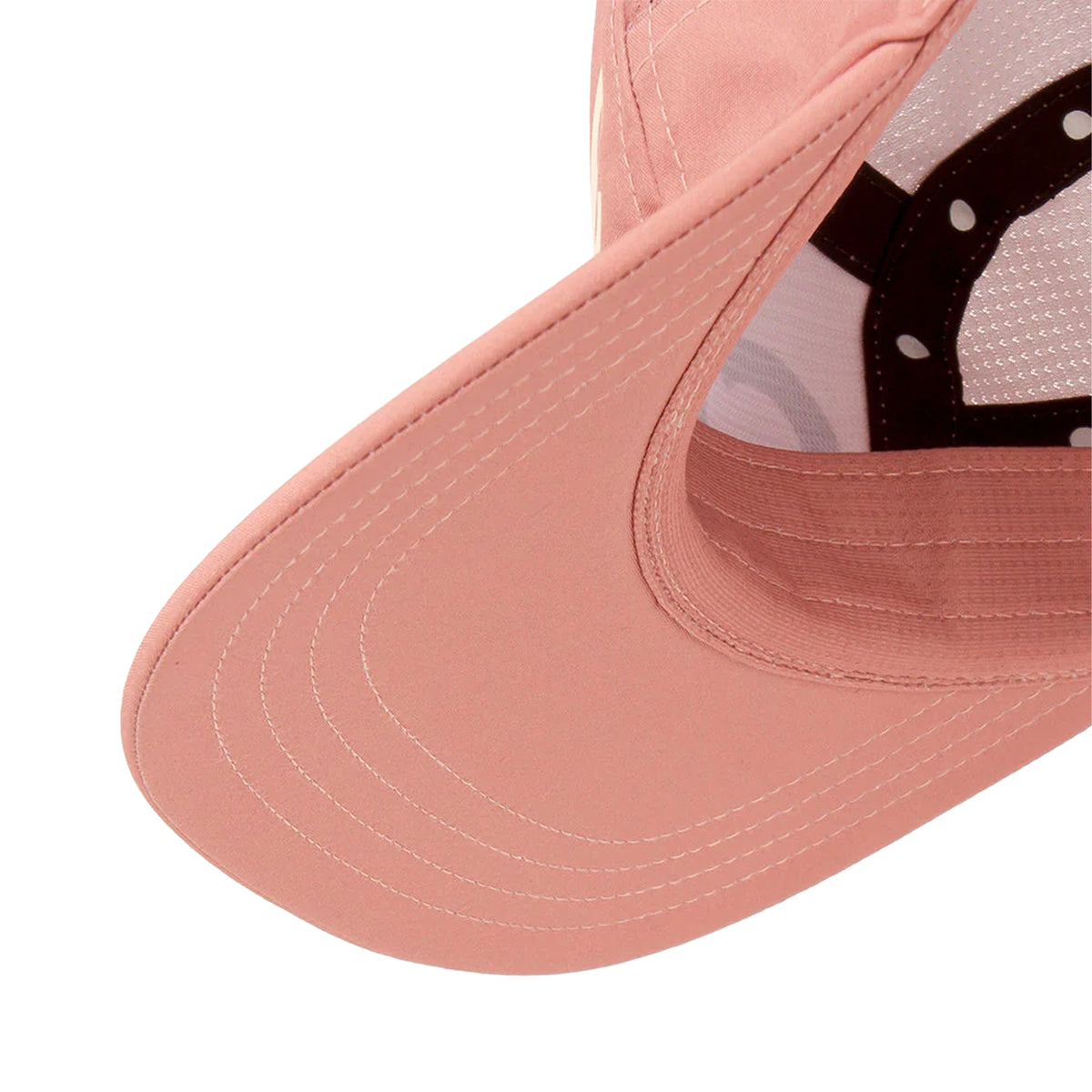 Ciele GOCap Comp Century Rose Dawn bottom product view showing pliable SOFTflat brim for easy packability with lightweight 47-gram construction