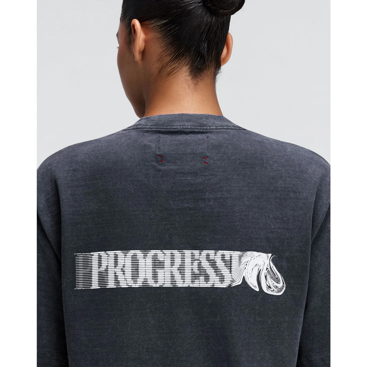 Heavyweight Cotton Box Tee Black Chroma Wash