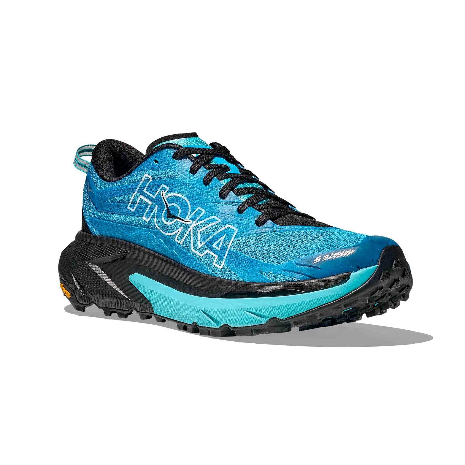 Men's Mafate 5 Trail Running Shoes Skyward Blue / Black - Achilles Heel