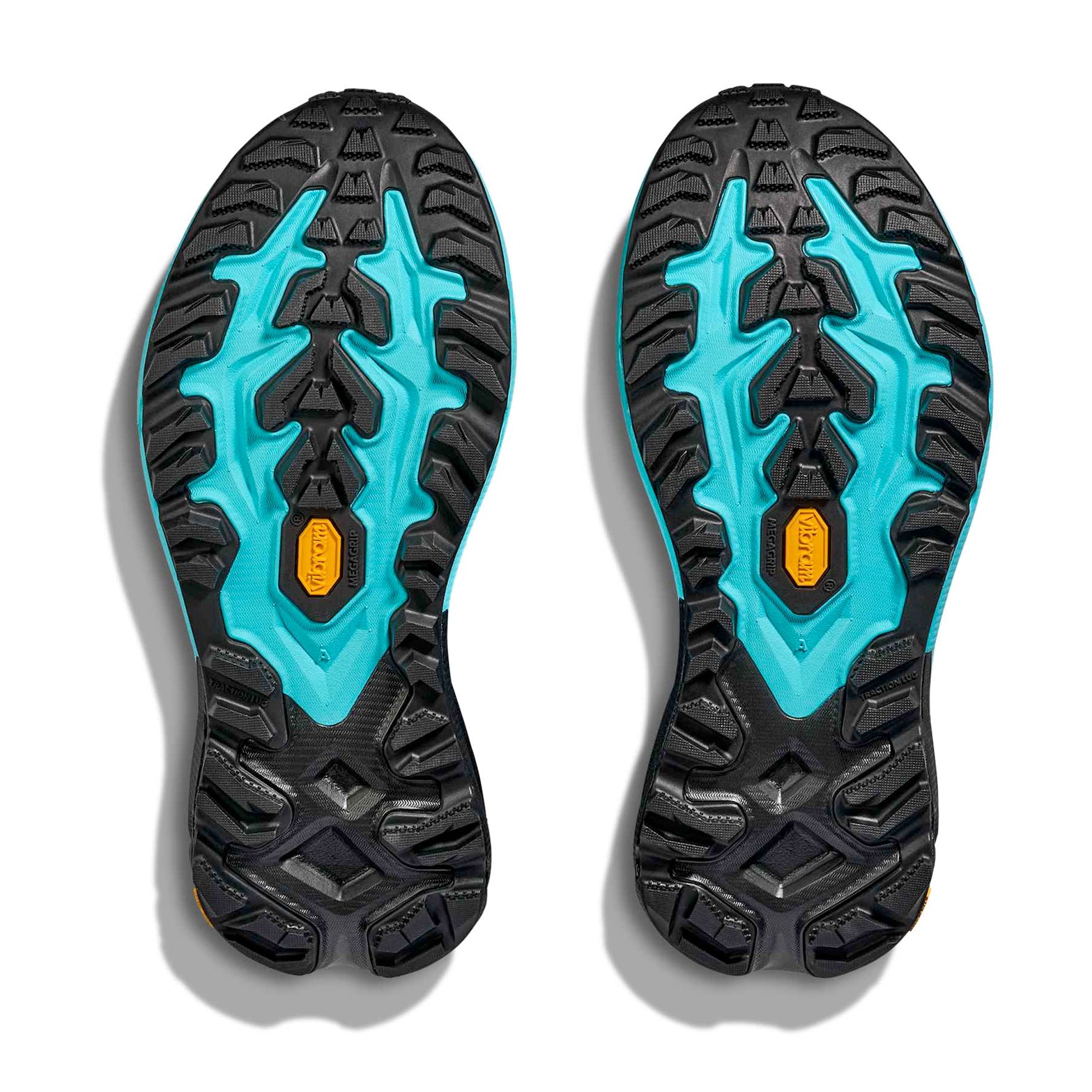 Men's Mafate 5 Trail Running Shoes Skyward Blue / Black - Achilles Heel