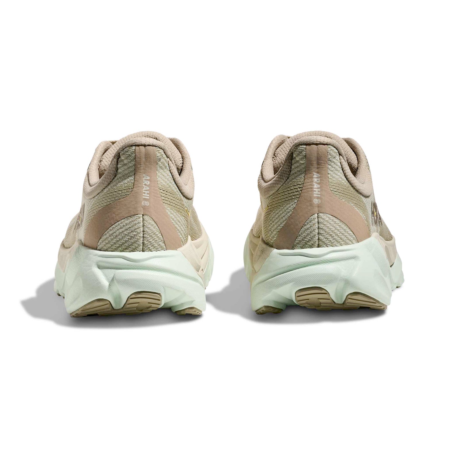 Women's Arahi 8 Running Shoes Oyster Mushroom / Truffle Salt - Achilles Heel