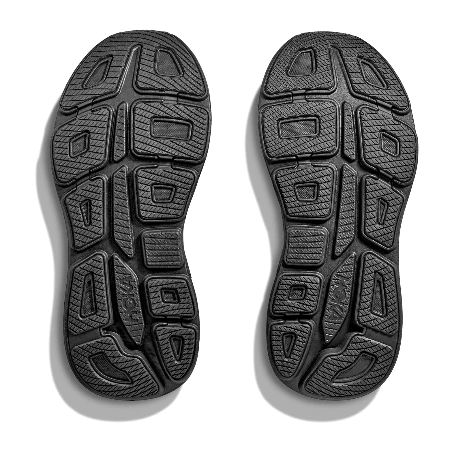 Women's Bondi 9 Wide Fit Running Shoes Black / Black - Achilles Heel