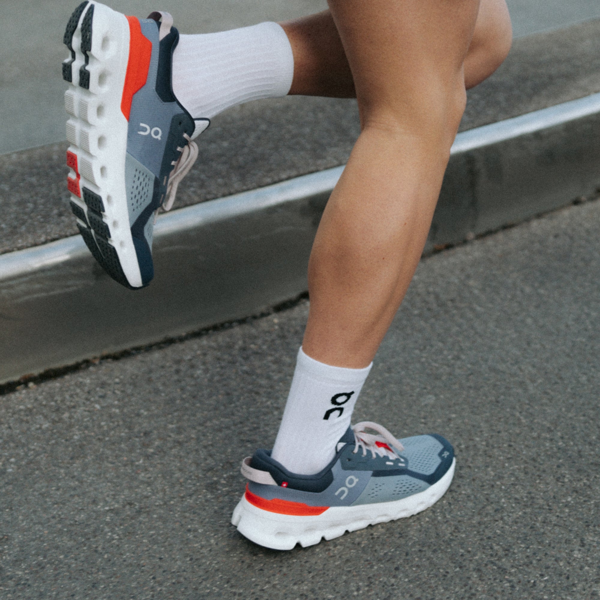 Men's Cloudcore 2 Running Shoes Fossil / Spice - Achilles Heel