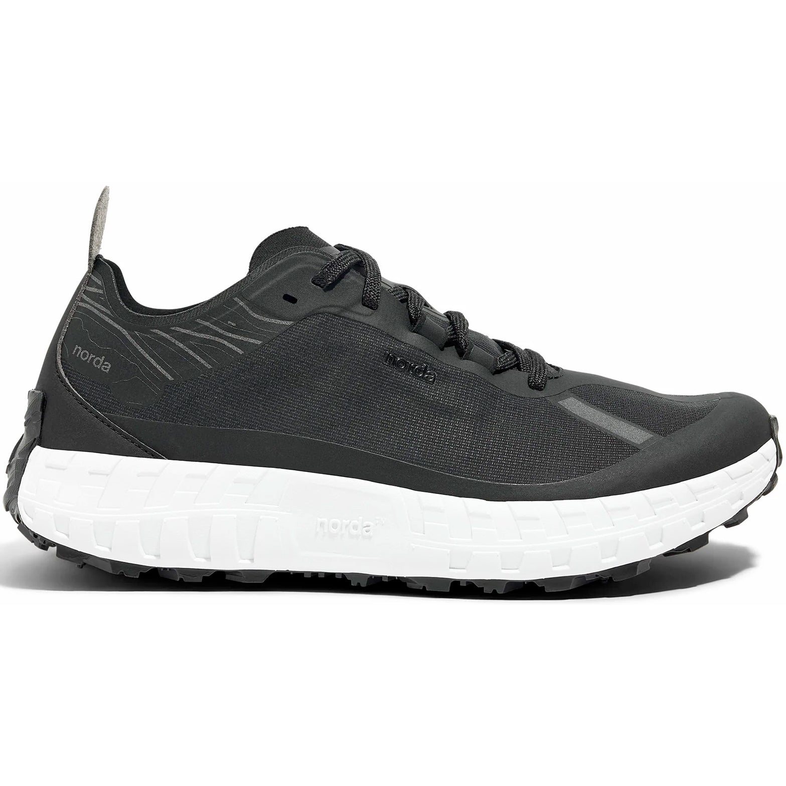 Men's 001A Trail Running Shoes Black - Achilles Heel