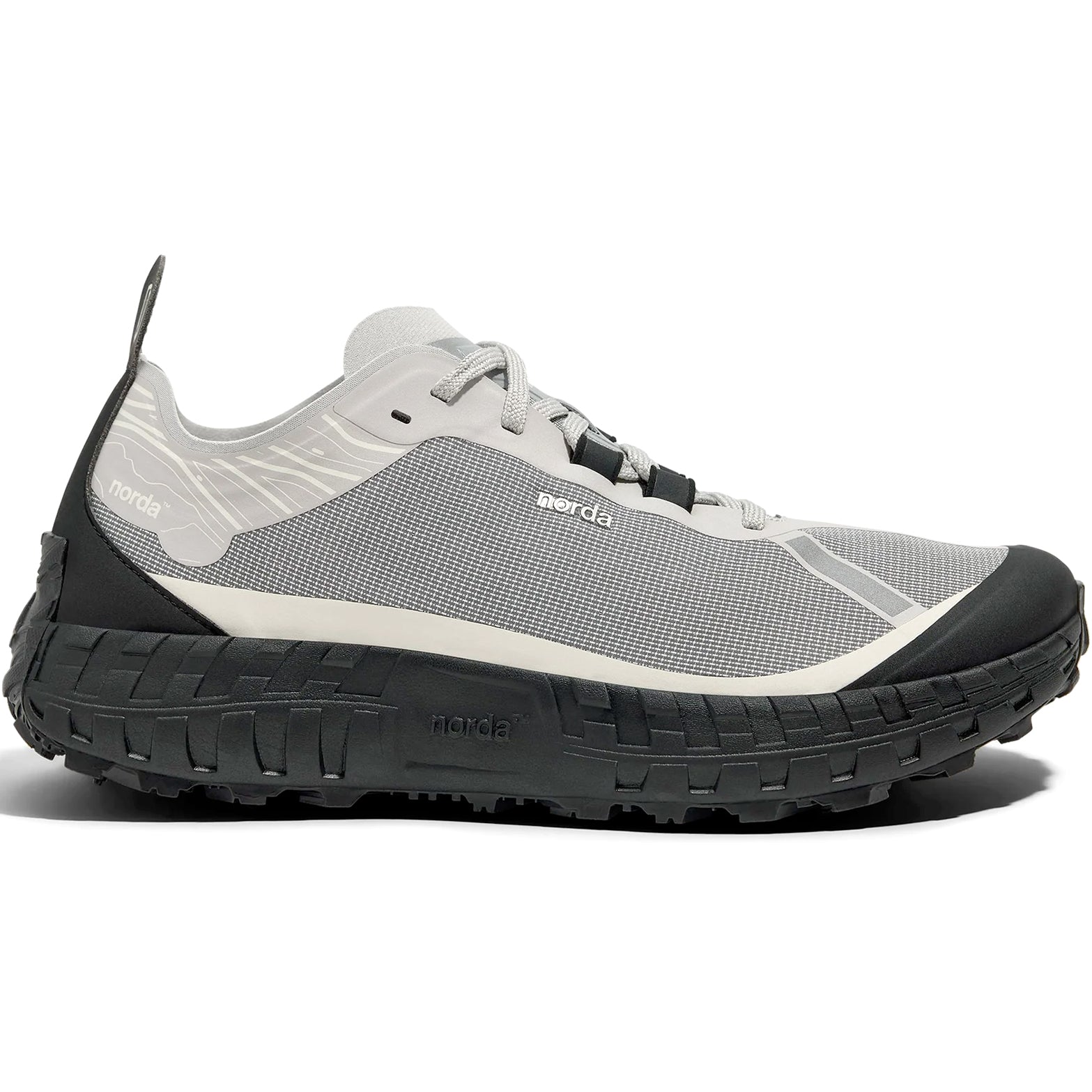 Men's 001A Trail Running Shoes Pewter - Achilles Heel