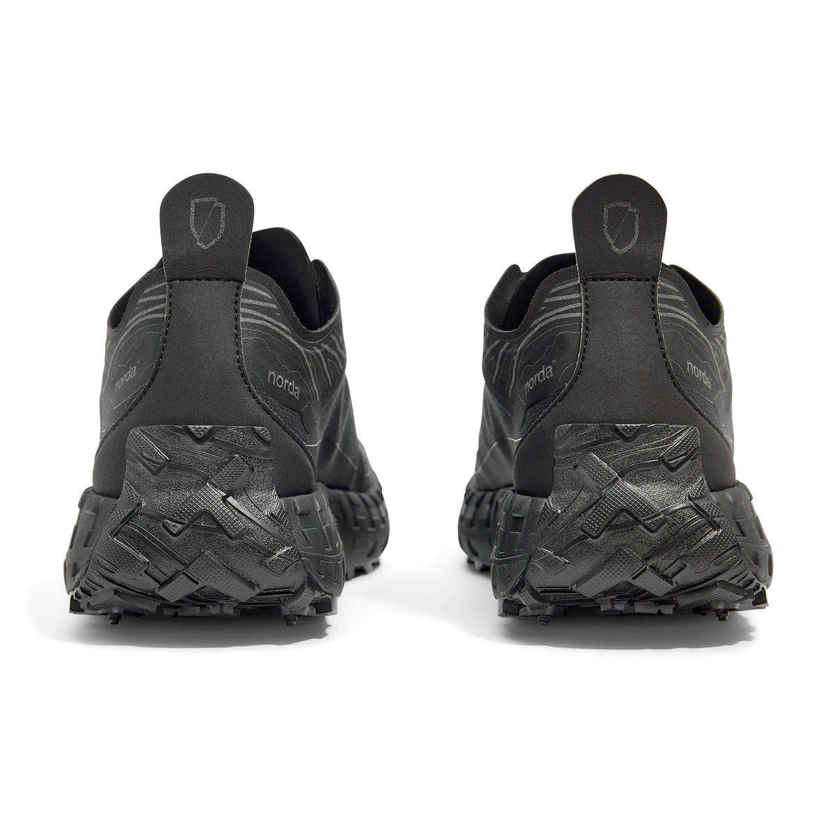 Men's 001A Trail Running Shoes Stealth Black - Achilles Heel