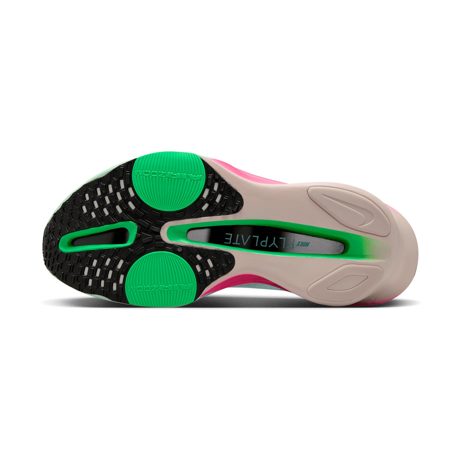 Men's Alphafly 3 Running Shoes Glacier Blue / Mint Foam / Green Shock / Black - Achilles Heel