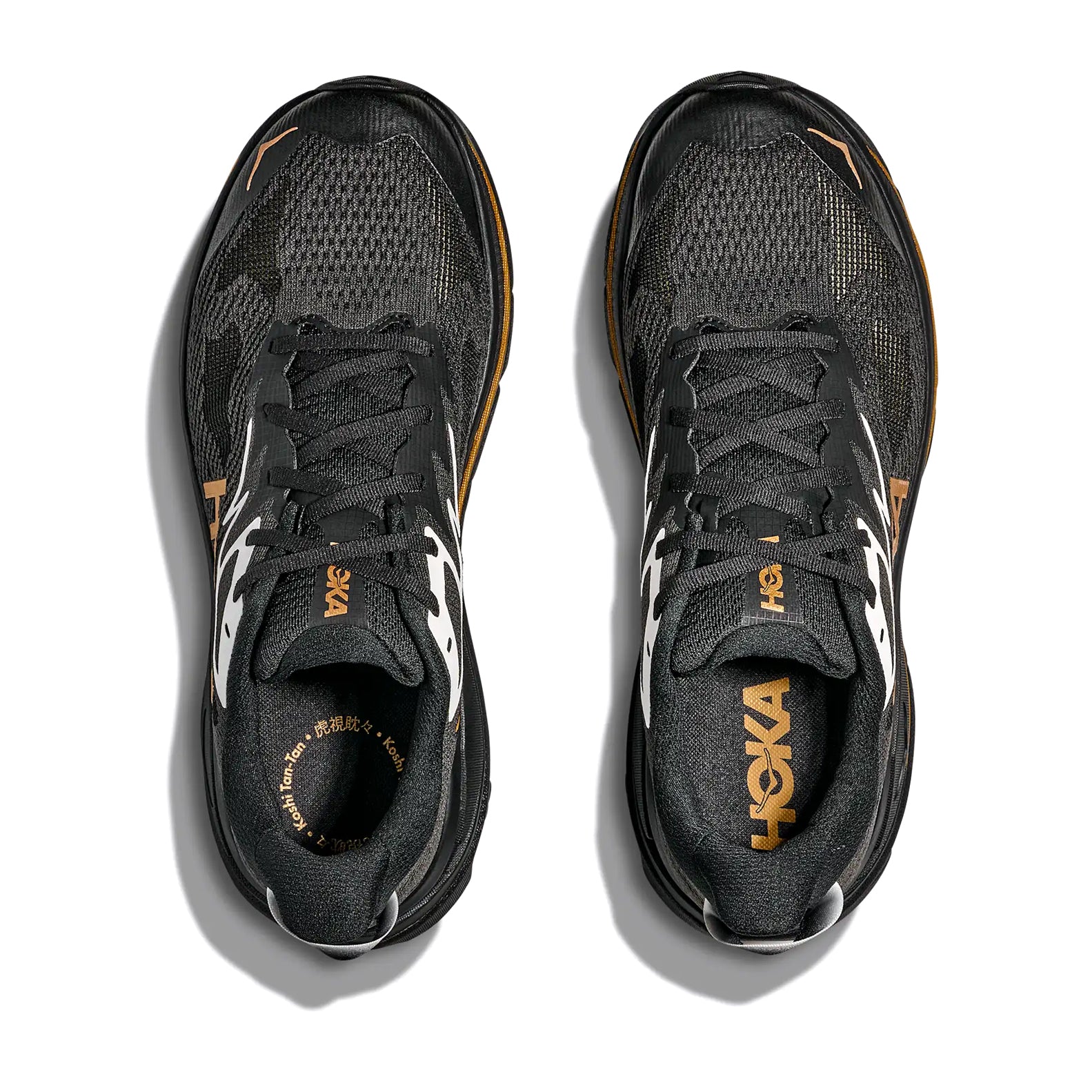 Men's Challenger 8 Koshi Tan-Tan Trail Running Shoes Black / Gold