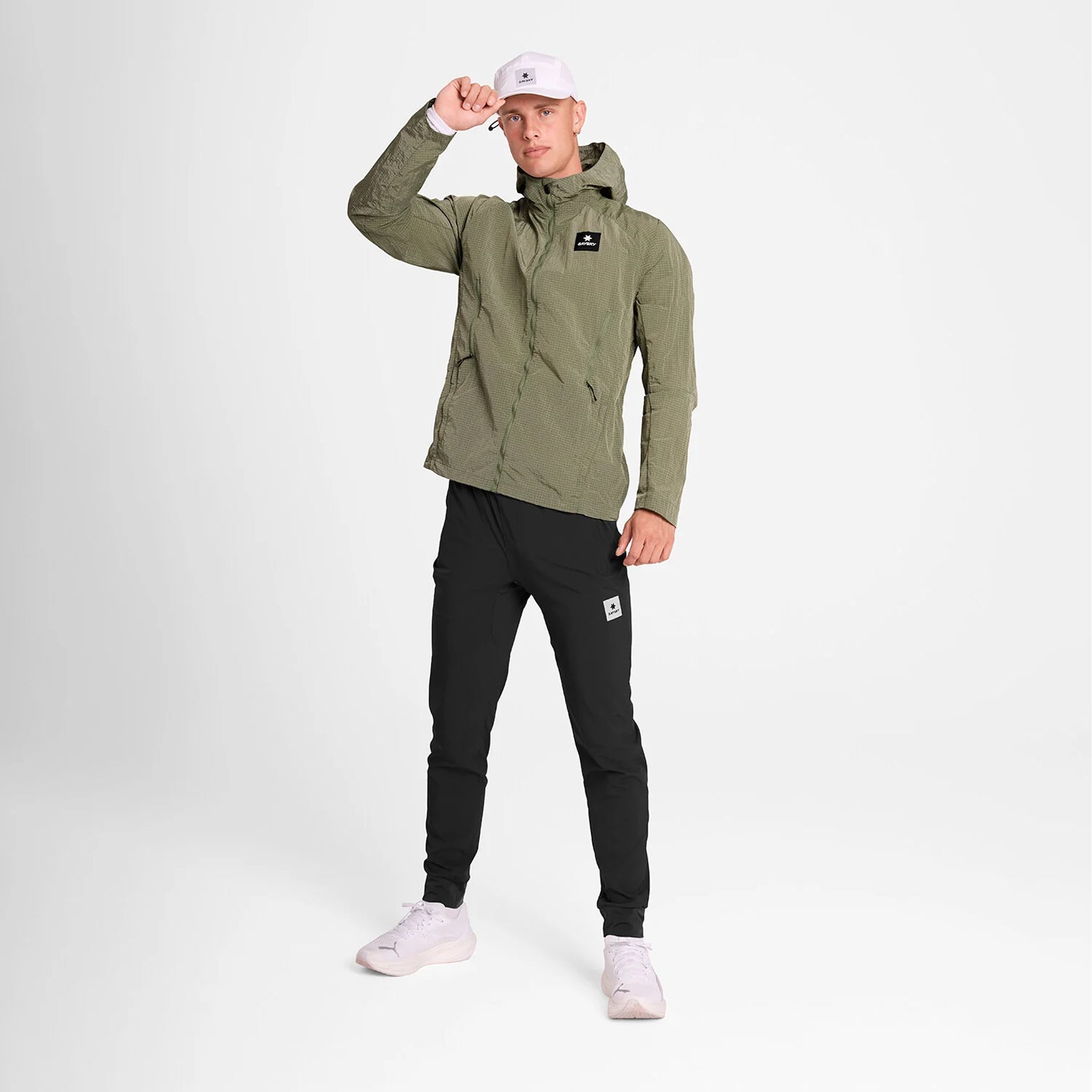 Men's Clean Pace Shield Jacket Beige