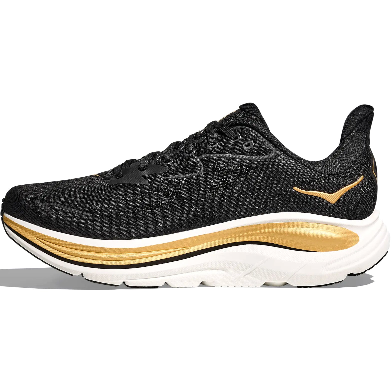 Men's Clifton 10 Koshi Tan-Tan Running Shoes Black / Gold