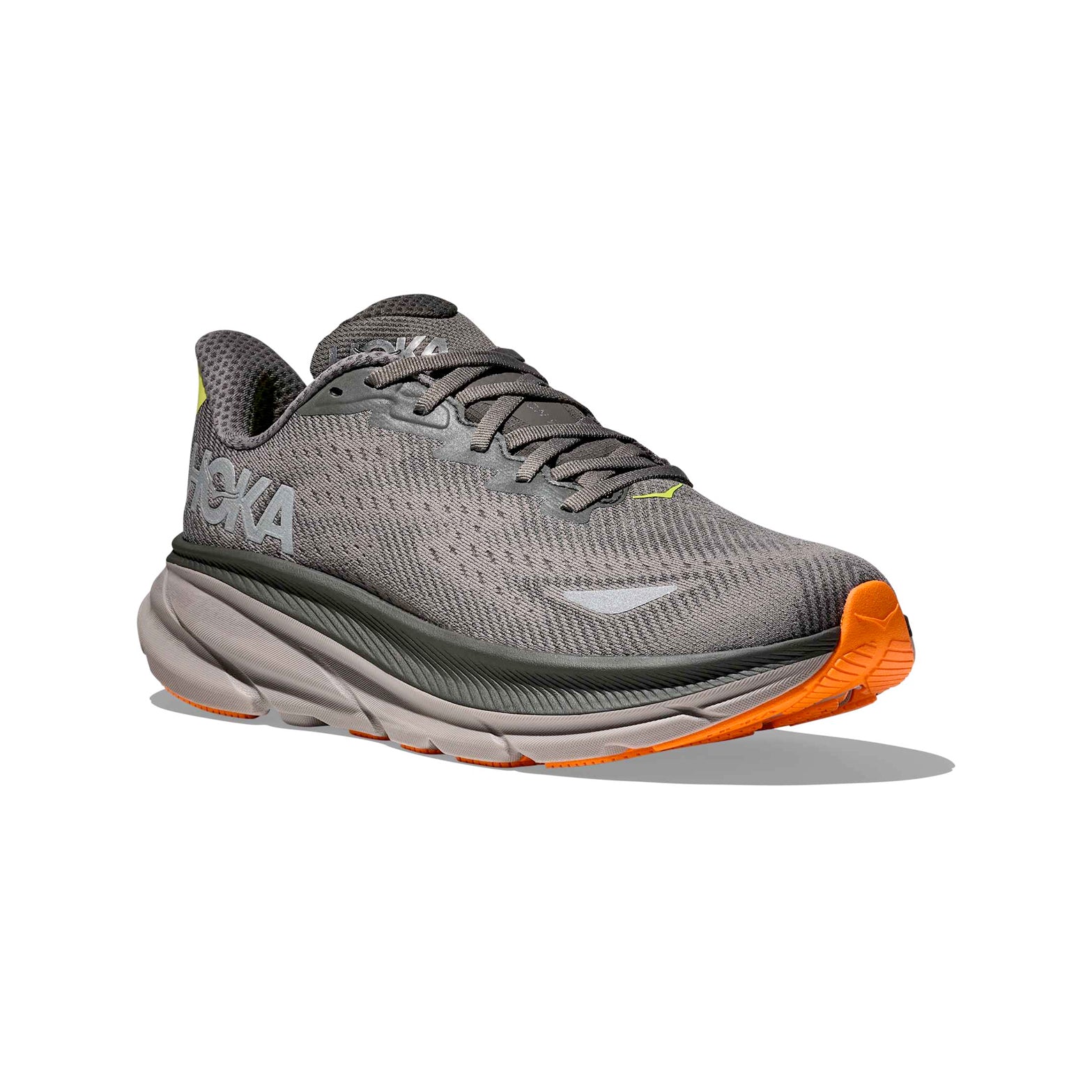 Men's Clifton 9 GORE-TEX Running Shoes Asphalt Grey / Gravel - Achilles Heel