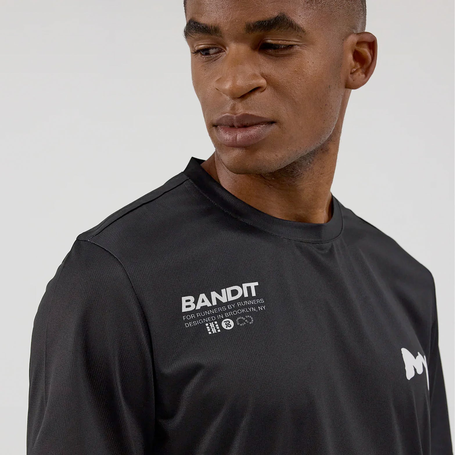 Men's Drift "NY" Performance Tee Black - Achilles Heel