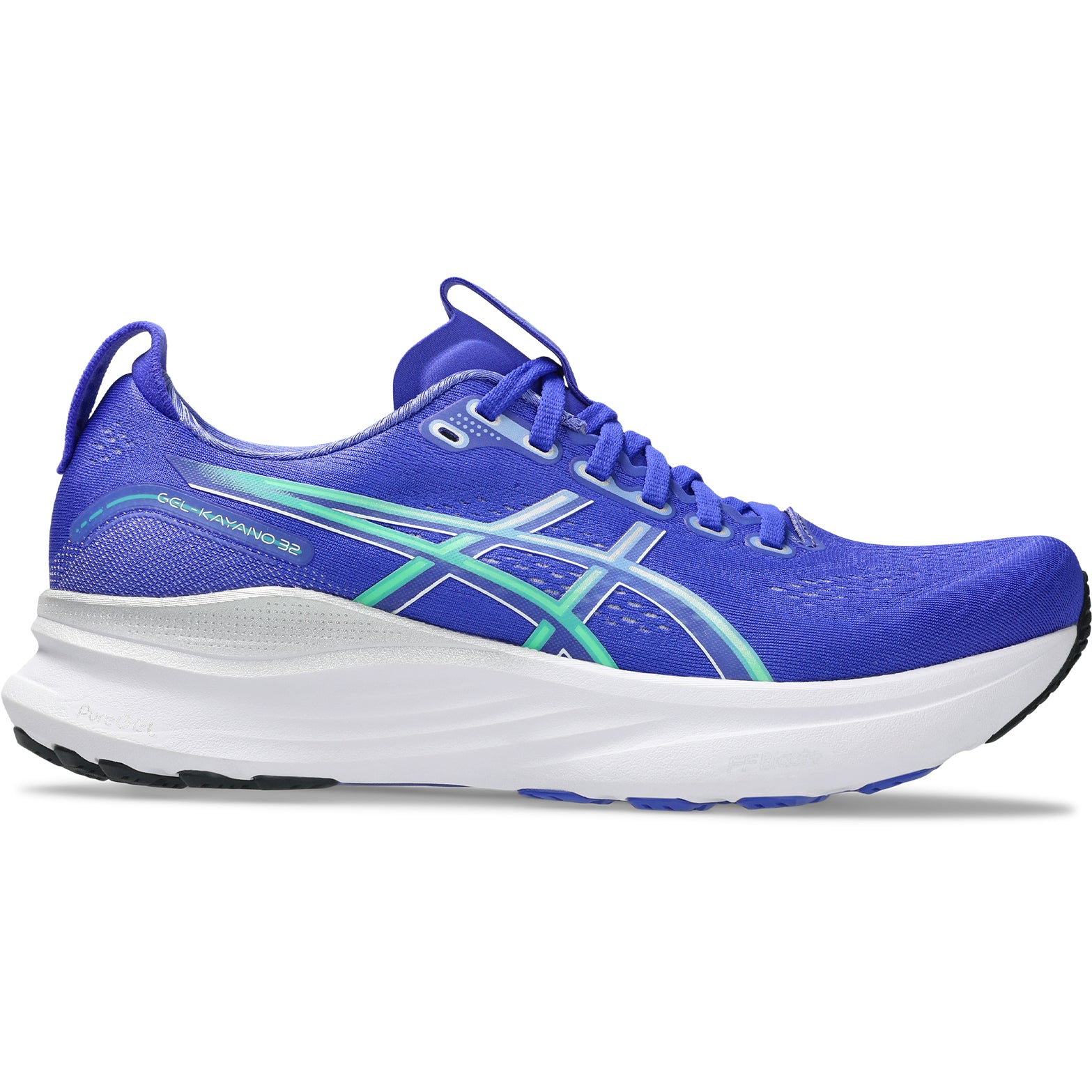 Men's Gel-Kayano 32 Running Shoes Cobalt Burst / Pure Silver