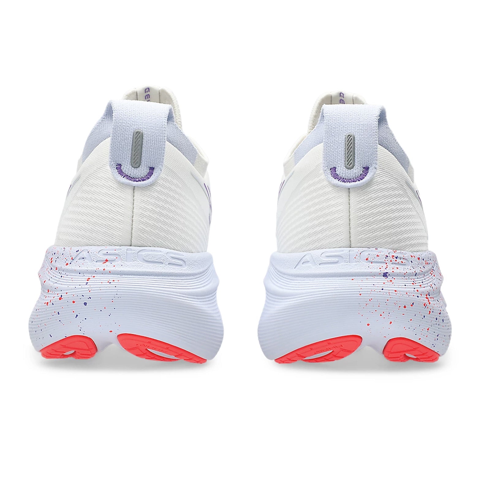 Men's Gel-Nimbus 27 Tokyo Running Shoes Cream / Edo Purple - Achilles Heel