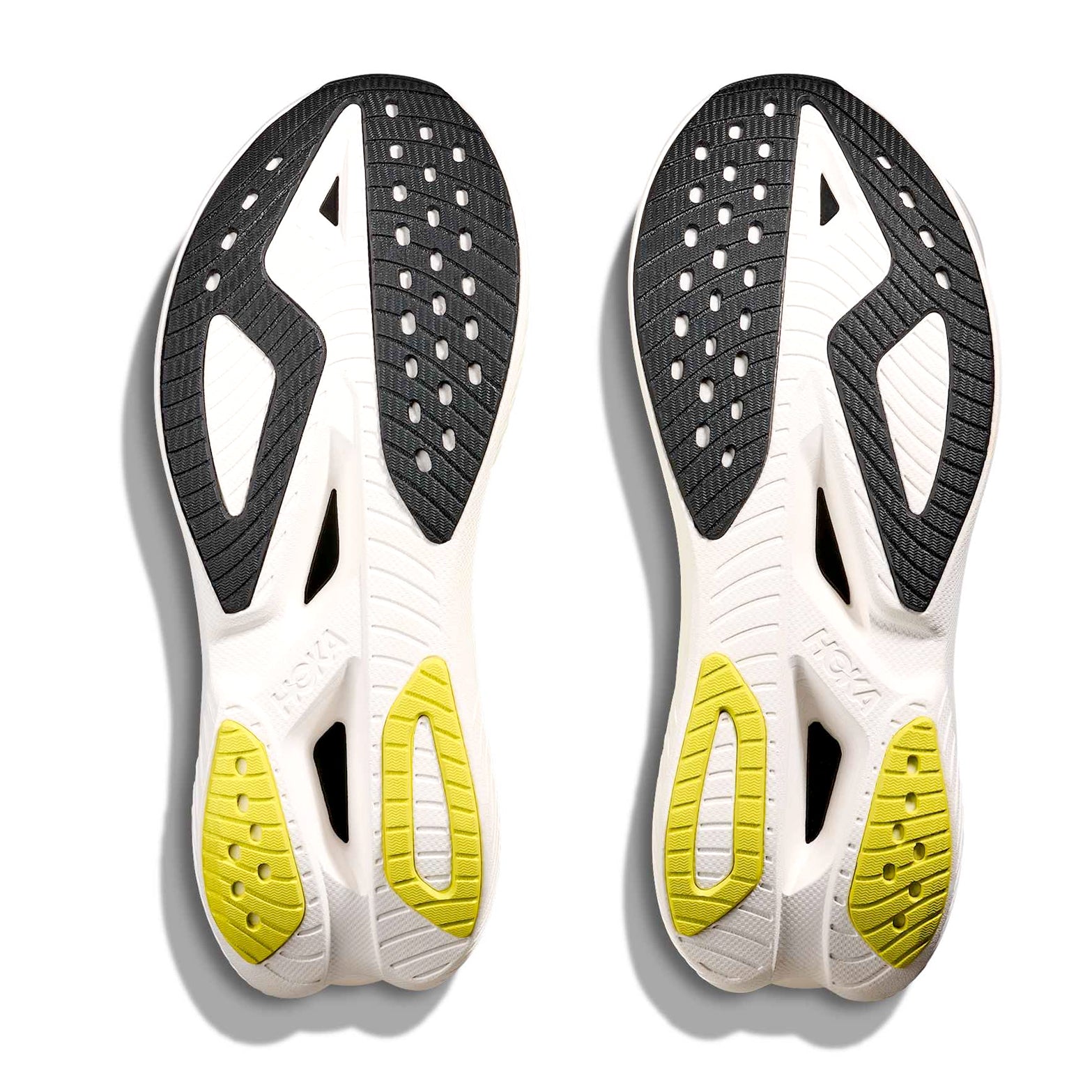 Men's Mach X 3 Running Shoes Skyward Neon Hoka Citrus / Neon Lime - Achilles Heel