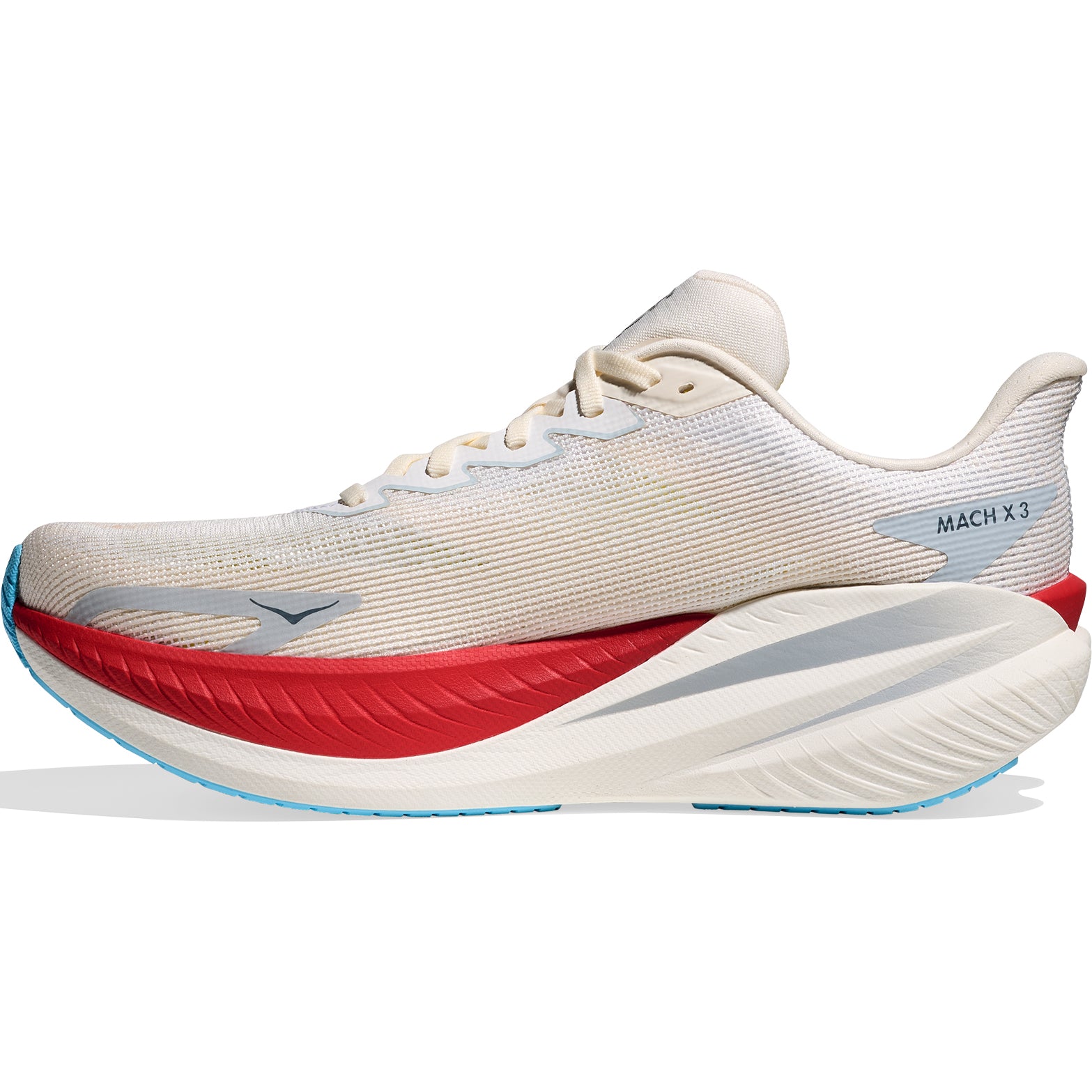 Men's Mach X 3 Running Shoes White / Alabaster - Achilles Heel