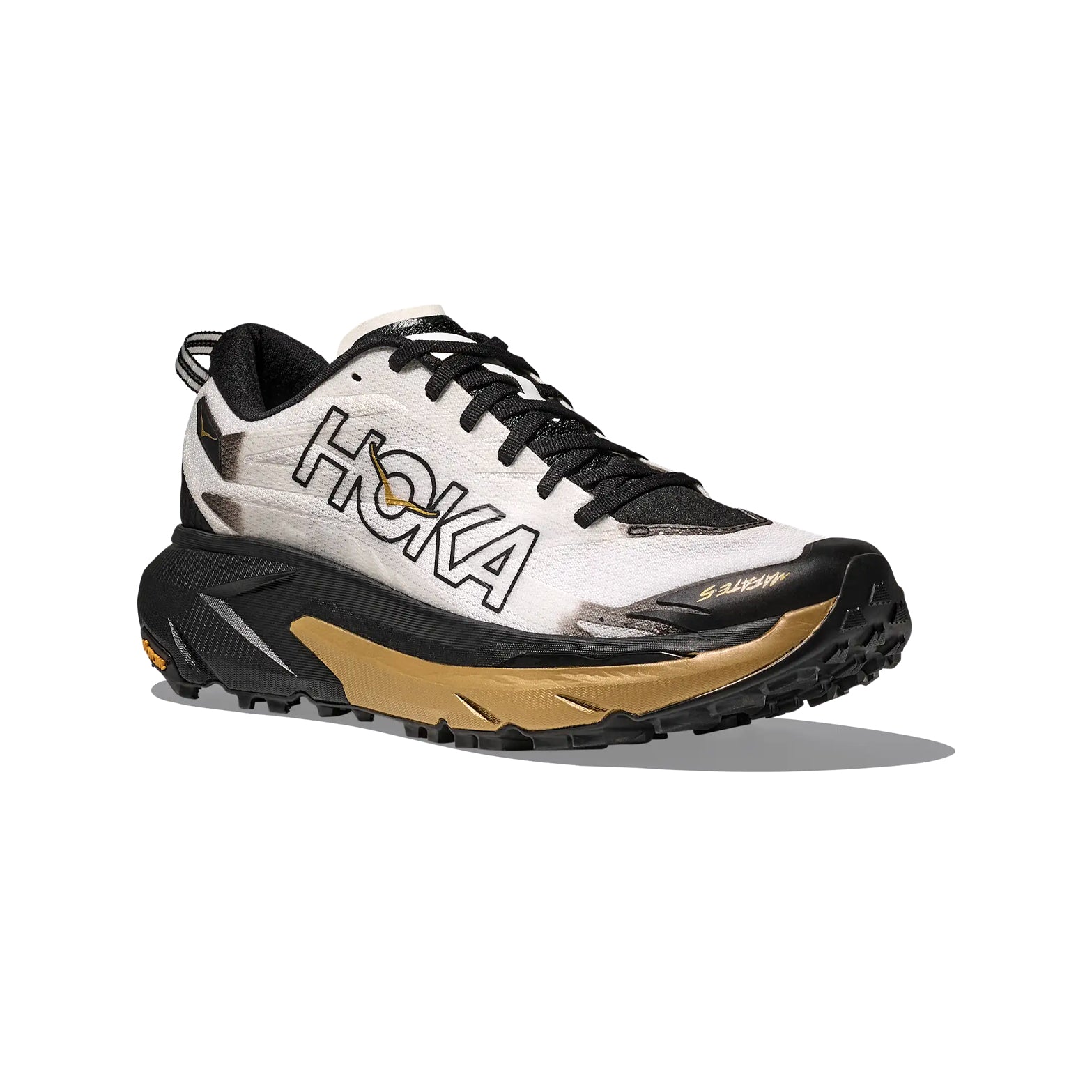 Men's Mafate 5 Koshi Tan-Tan Trail Running Shoes Black / Gold