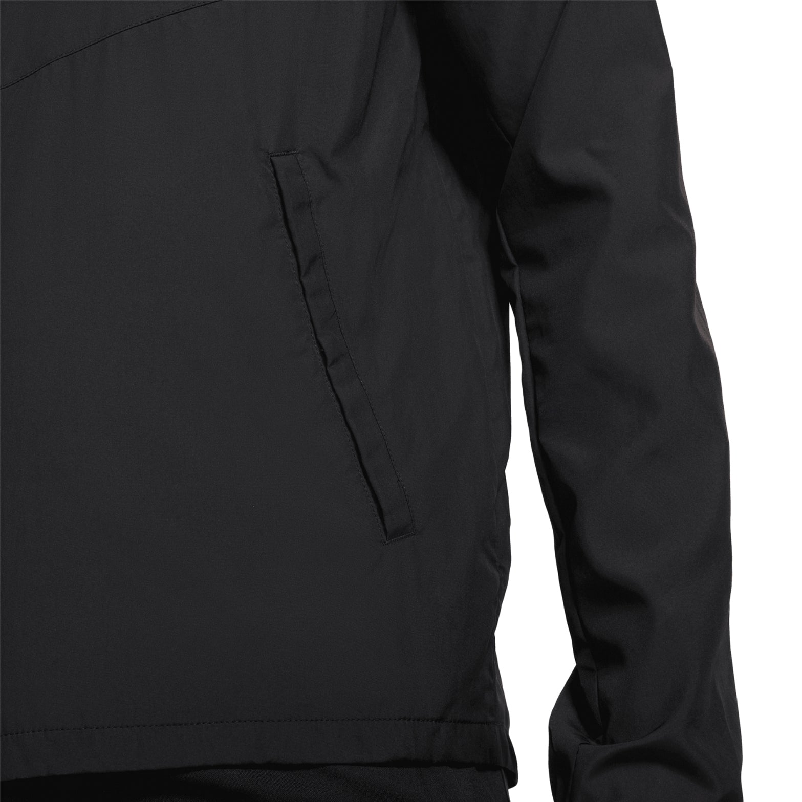 Men's Miler Repel Running Jacket Black / Black - Achilles Heel