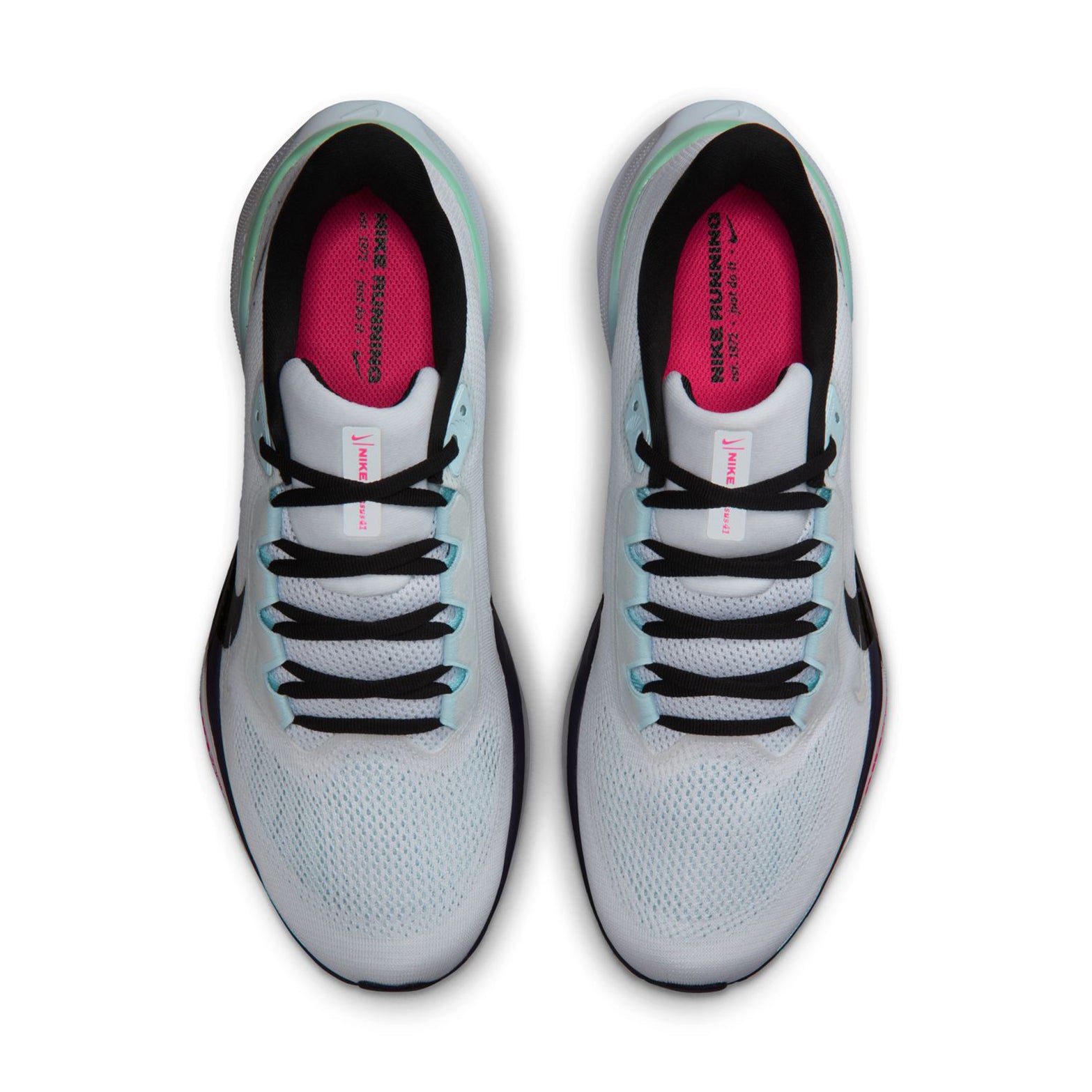 Men's Pegasus 41 Running Shoes White / Black / Hyper Pink
