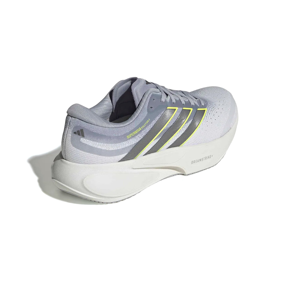 Men's Supernova Solution 3 Running Shoes Crystal White / Iron Metallic / Solar Yellow