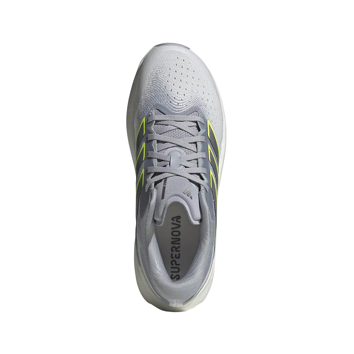 Men's Supernova Solution 3 Running Shoes Crystal White / Iron Metallic / Solar Yellow