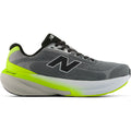Men's New Balance 860v15 Wide Fit Running Shoes Slate Grey Alkaline Green outer side view showing Fresh Foam X midsole with Stability Plane technology and rocker profile for wide fit stability running