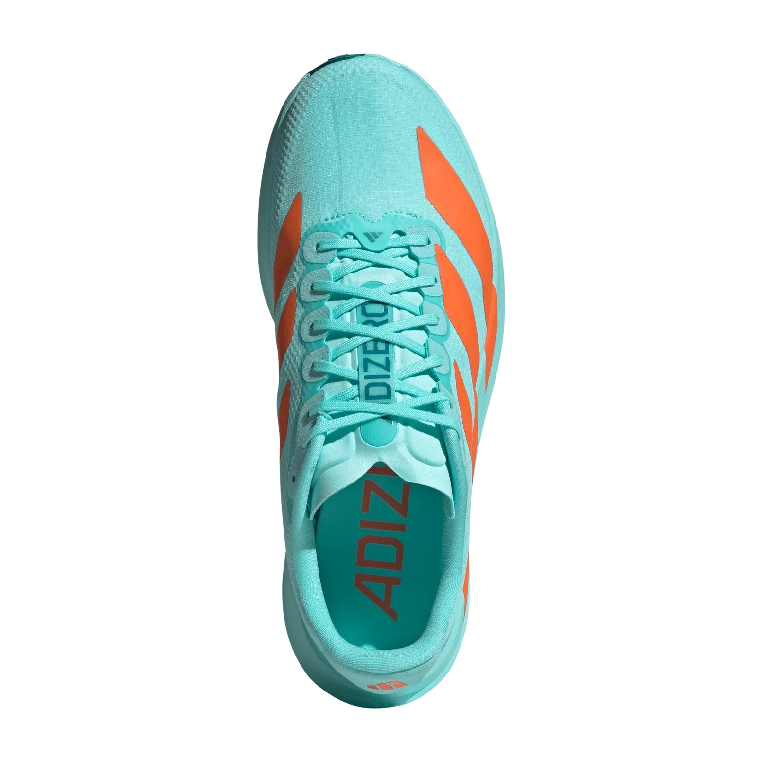 Men's Adizero EVO SL Woven Running Shoes Flash Aqua / Impact Orange / Arctic Fusion